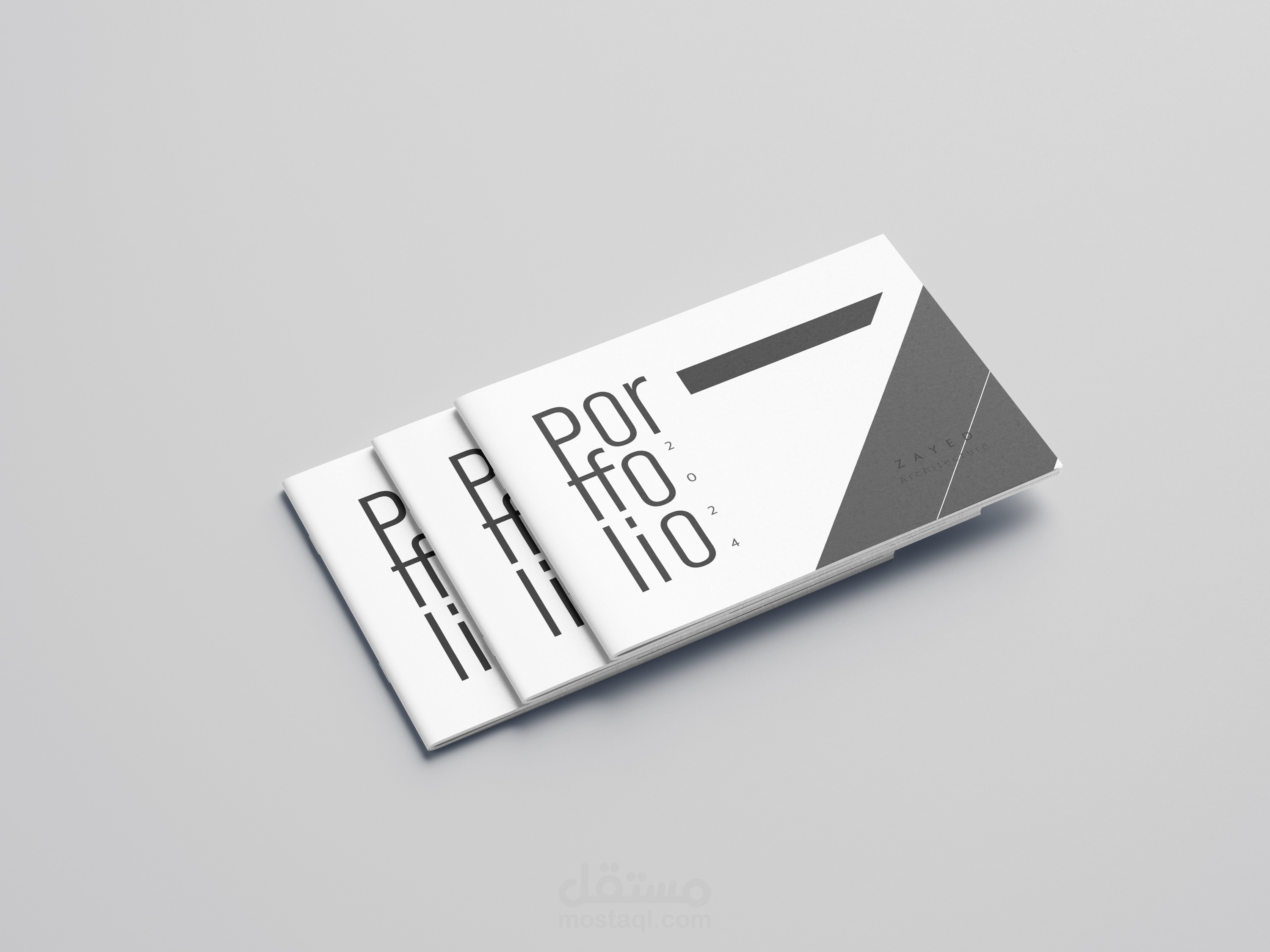 PORTFOLIO DESIGN for Zayed Architecture Company