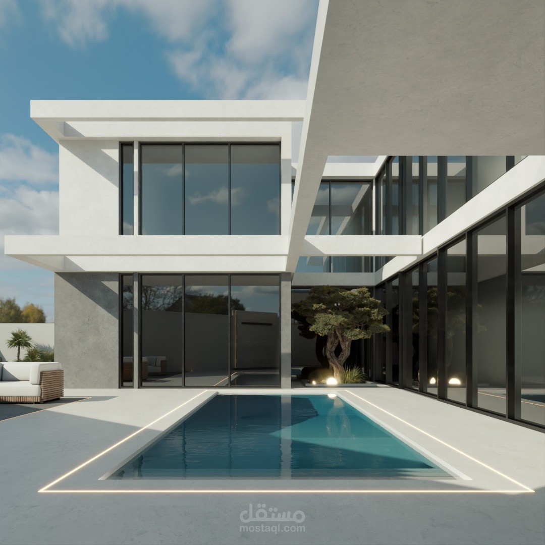 Exterior design / landscape Villa