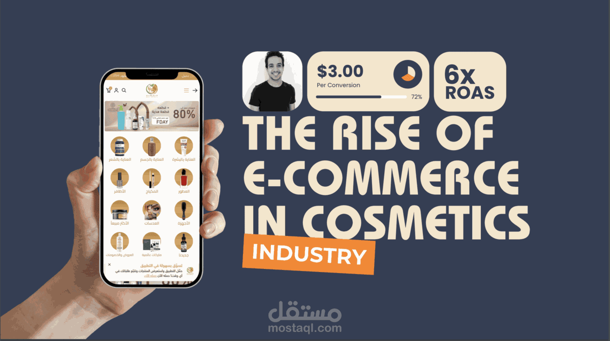 نتائج متجر الصحة والجمال يعمل في مجال الـ Cosmetics
