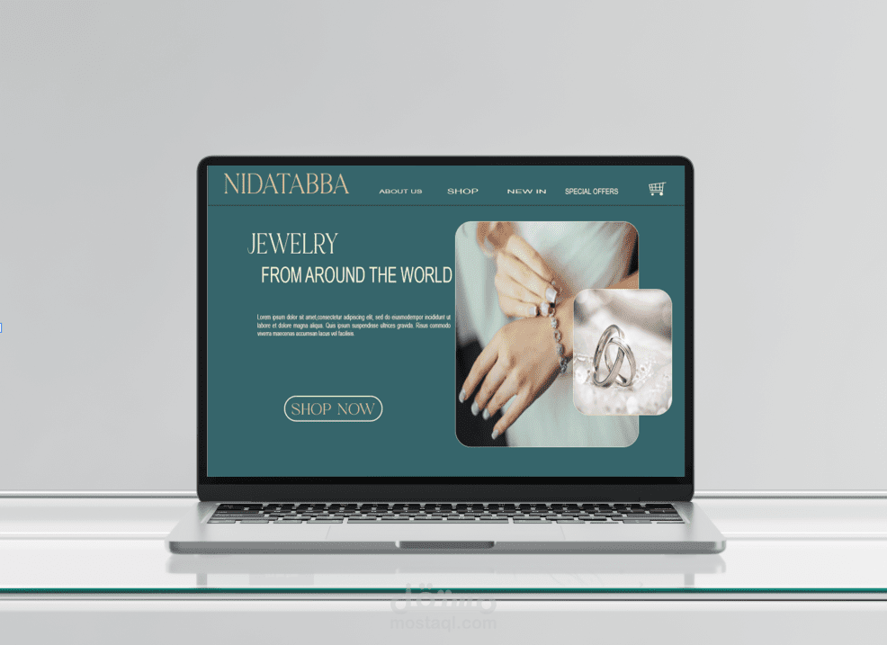UI/UX Redesign – Silver Jewelry Website