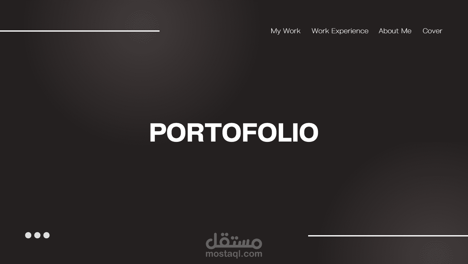 سابقة اعمالي وملف تعريفي عني