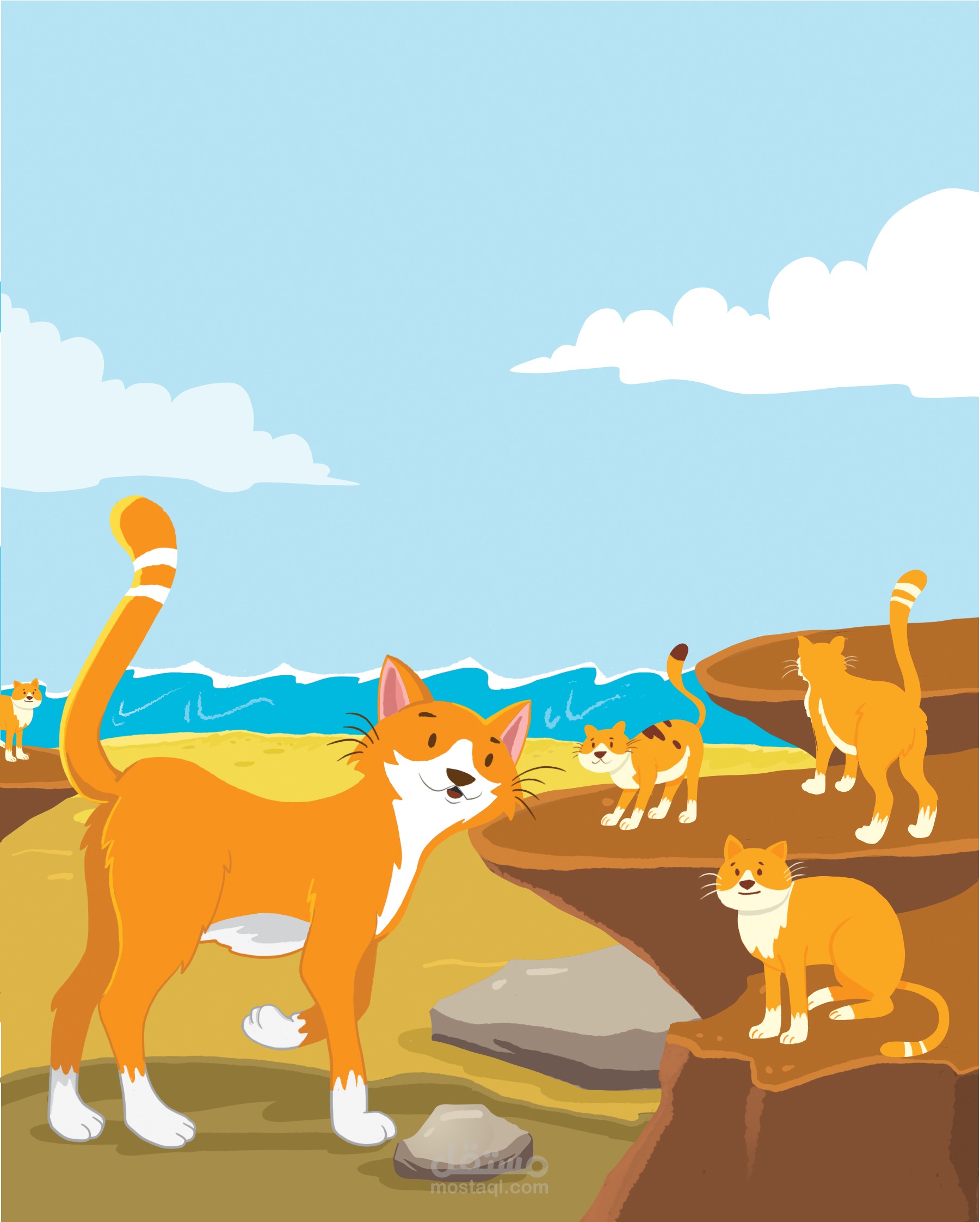 جزيرة القطط