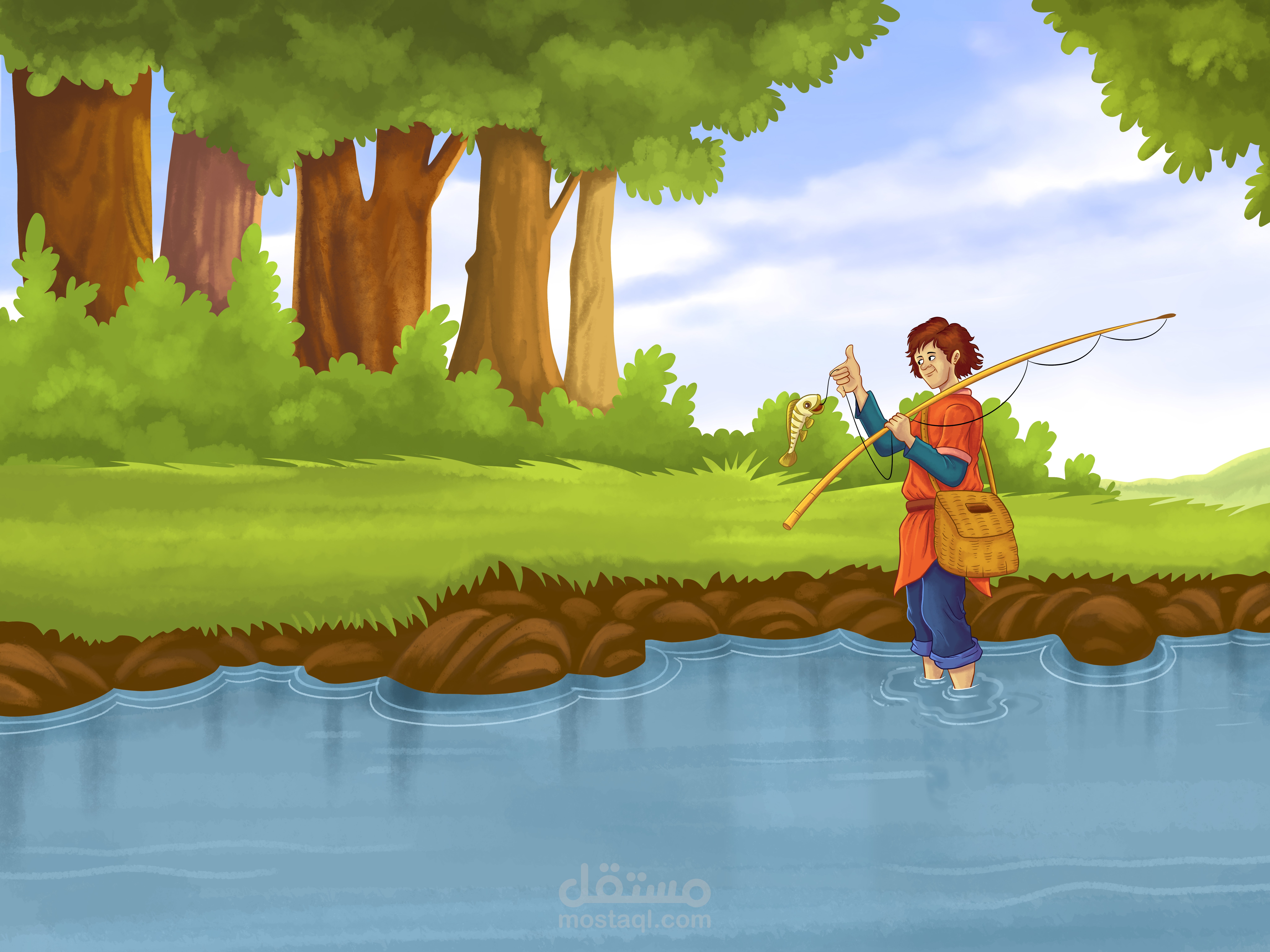 The Fisherman and the Little Fish