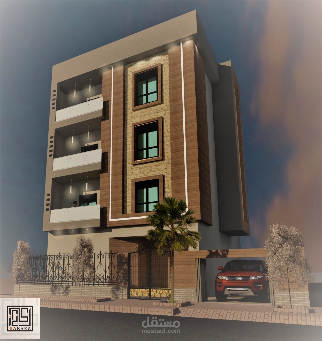 تصميم واجهات معماري وديكور