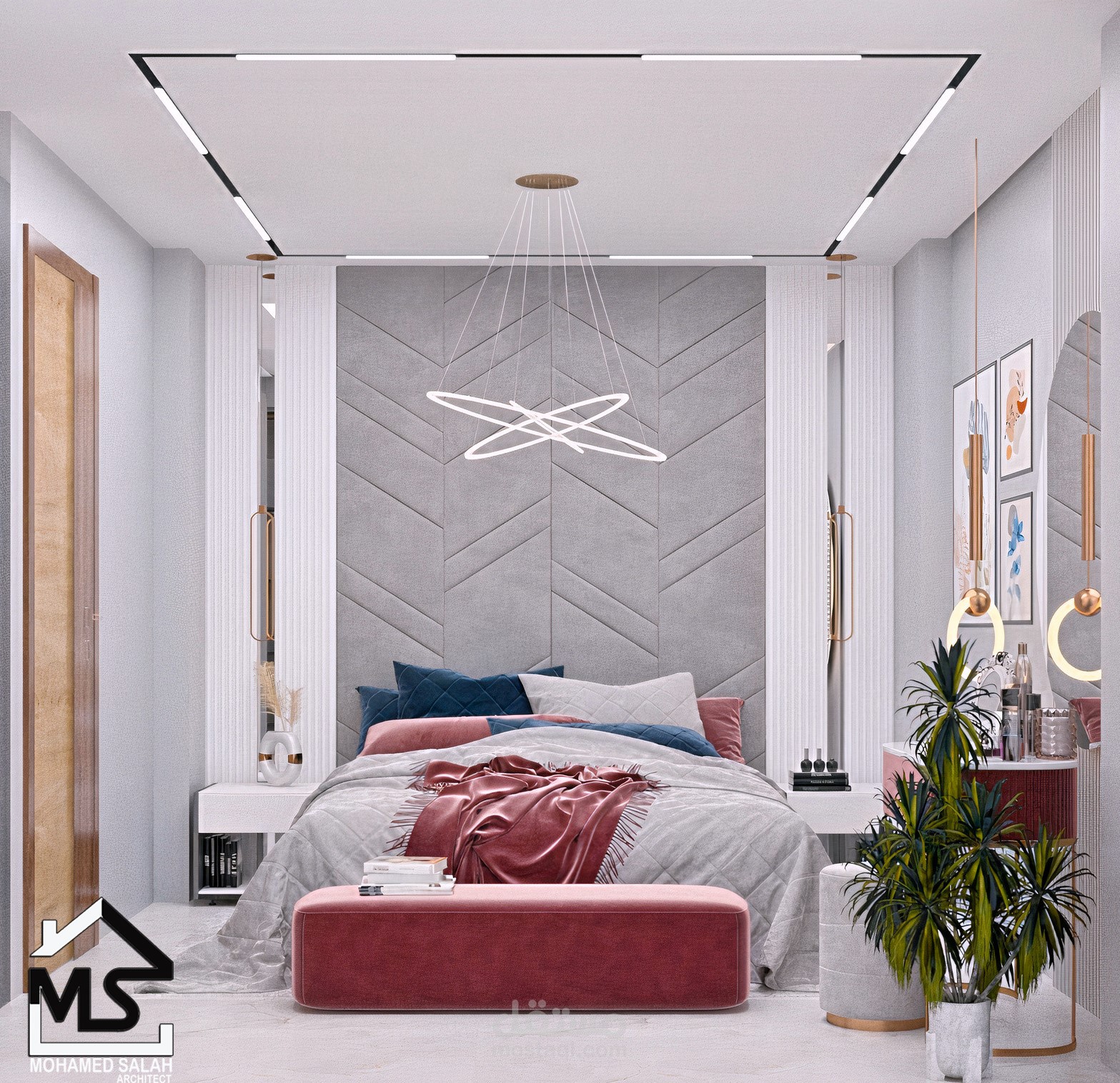 تصميم غرفة نوم بالسعودية