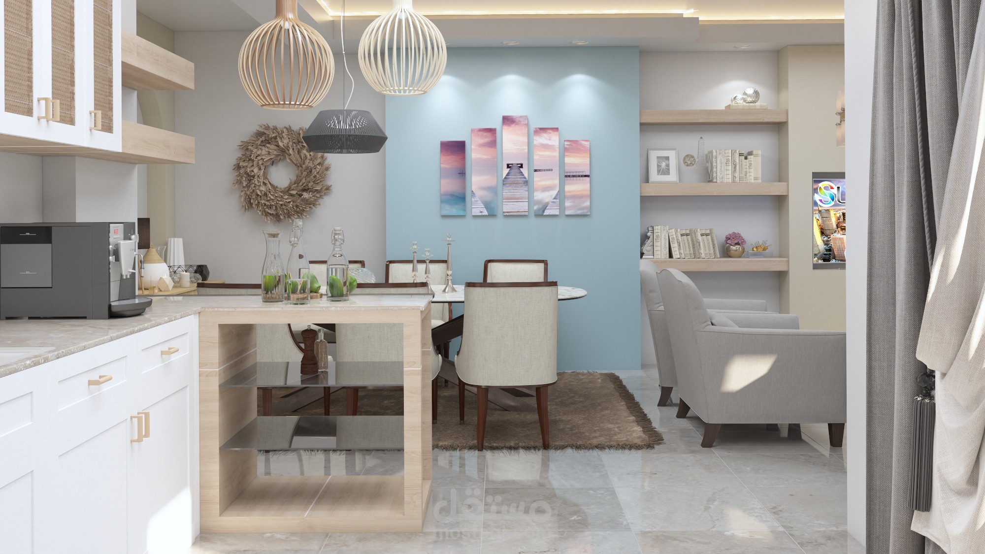 El-Sahel Villa Reception