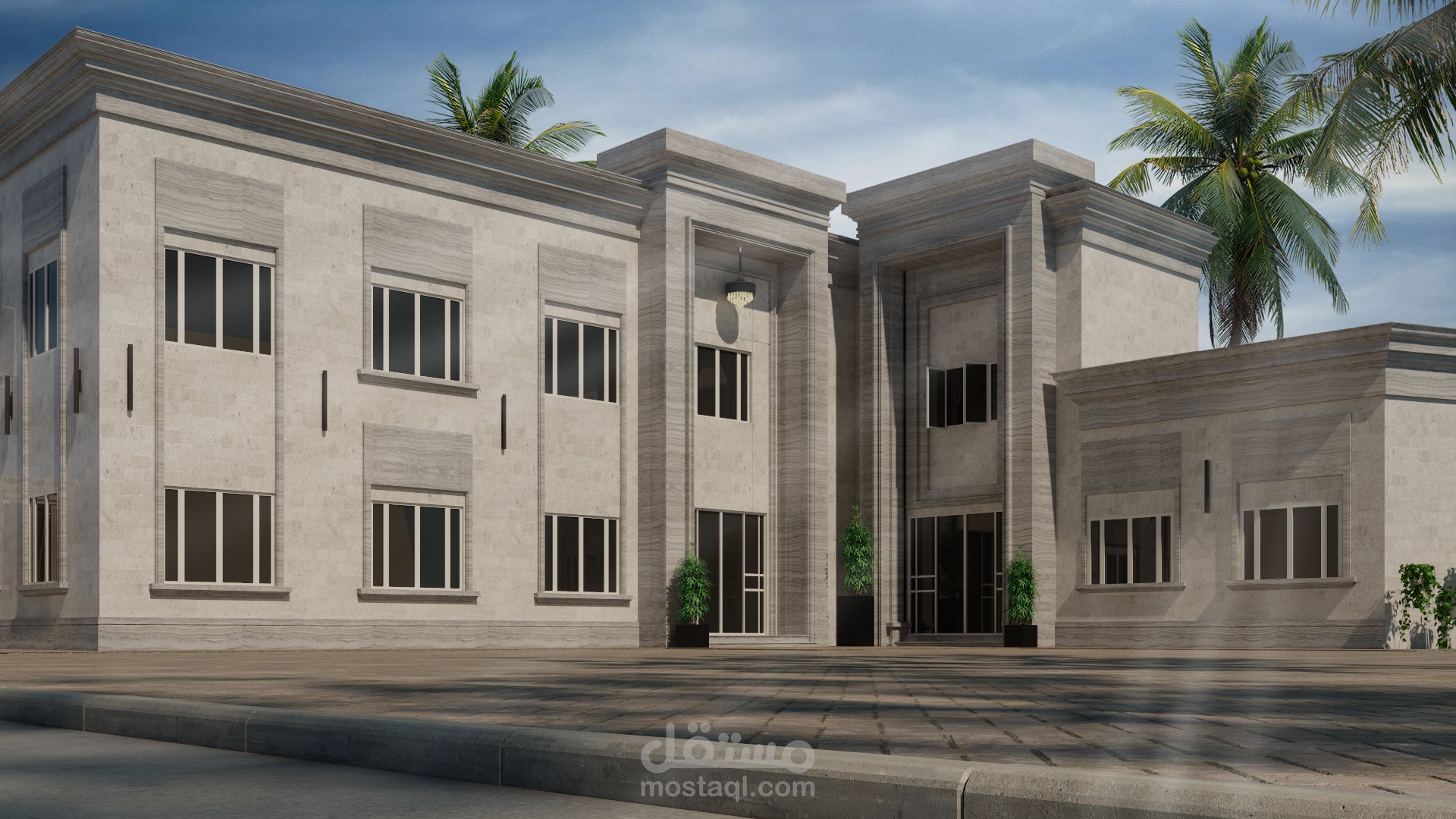 Classic Palace In Qatar