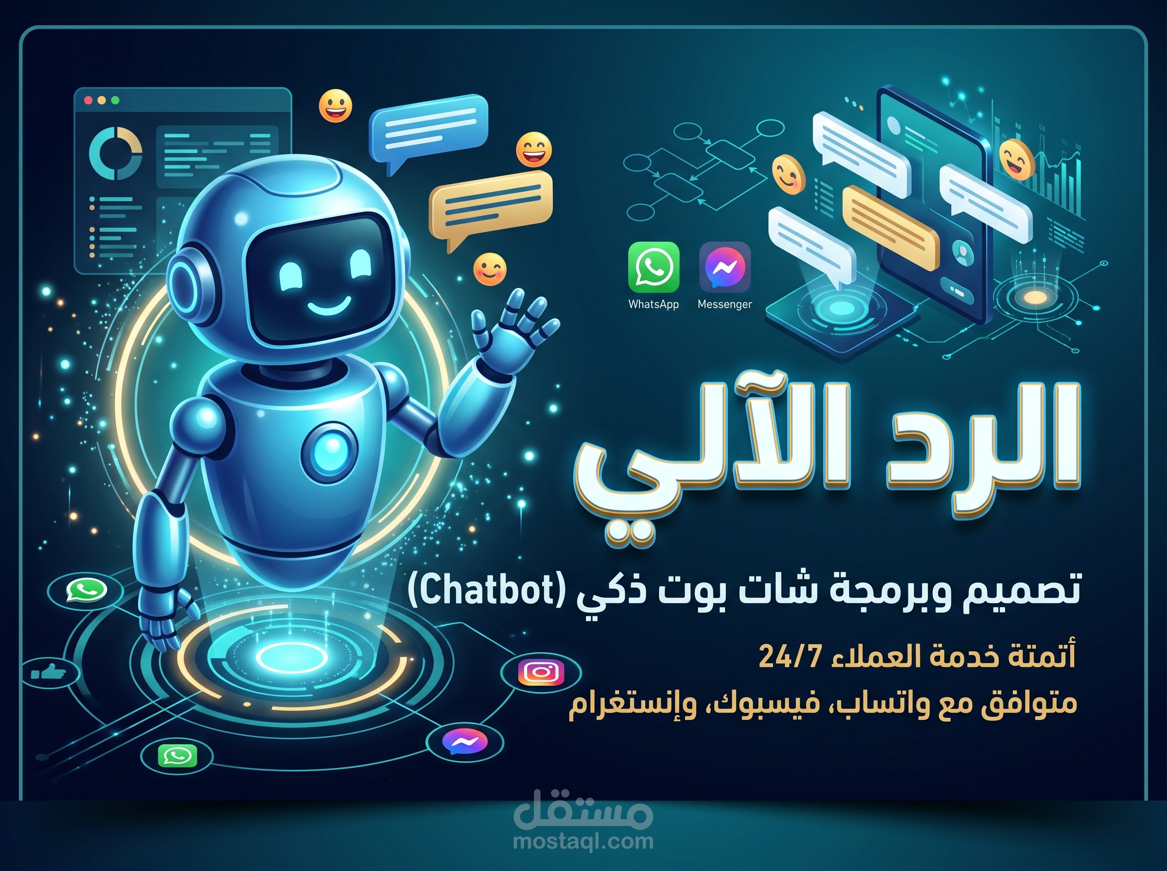الرد الالي