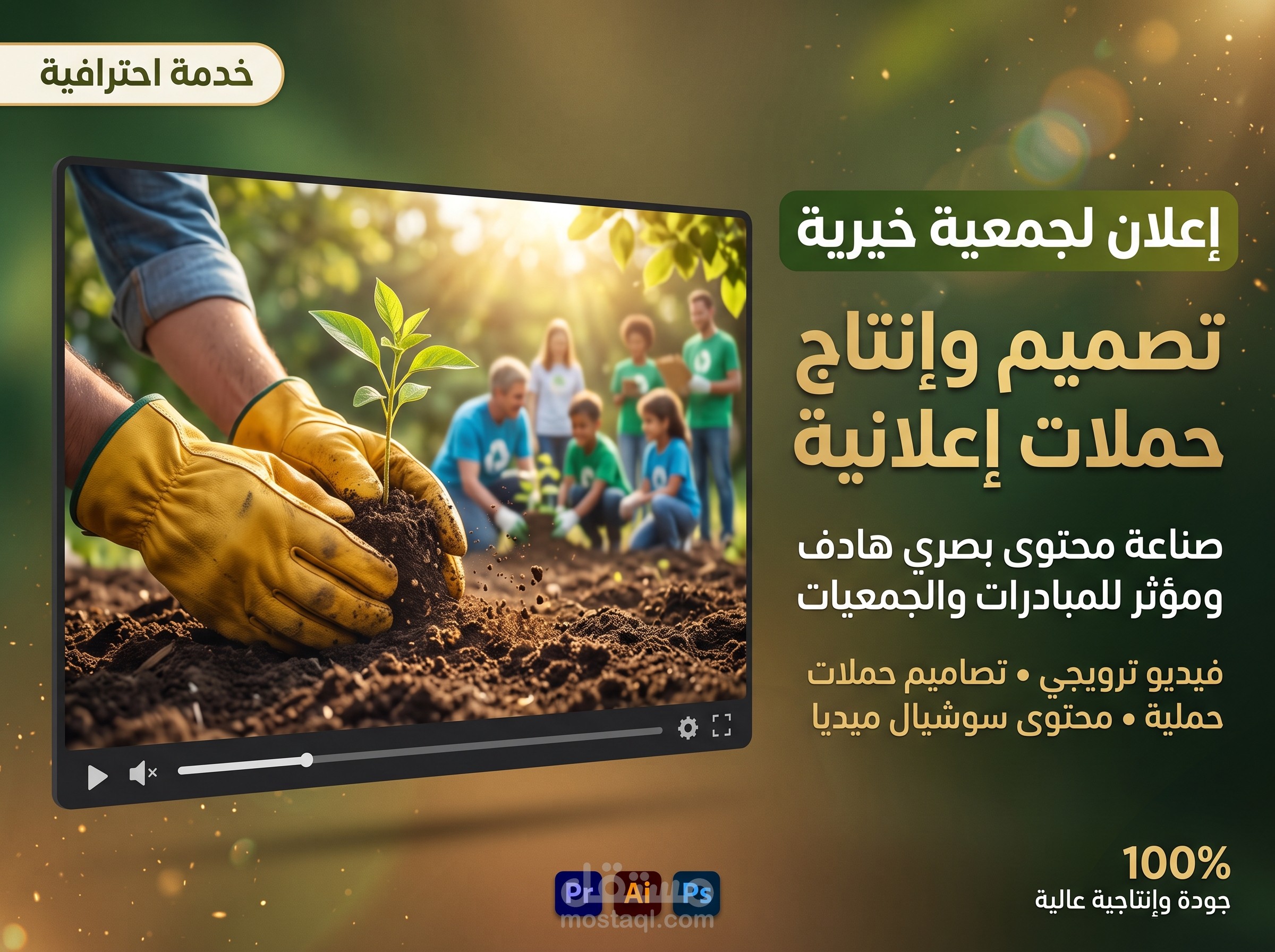 اعلان  لجمعية خيرية