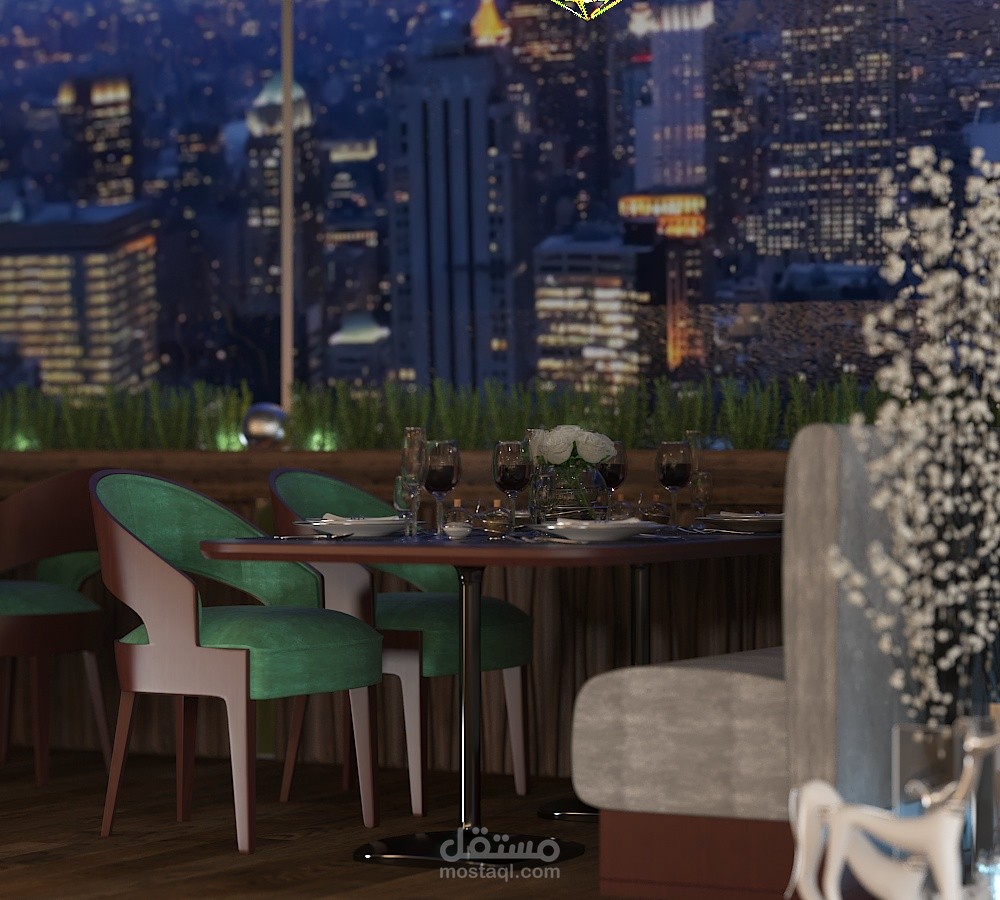 لقطة فوكس من تصميم كافيه