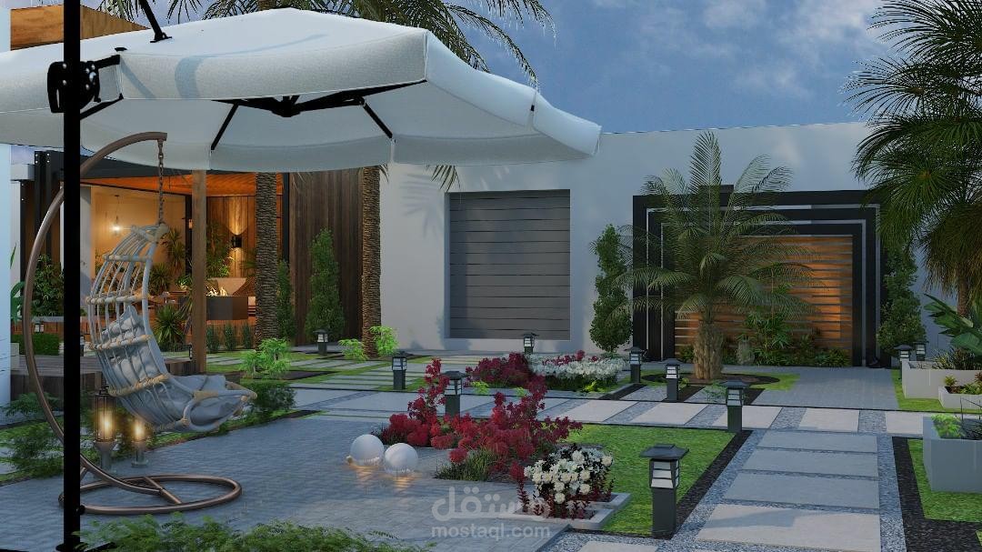 تصميم حدائق