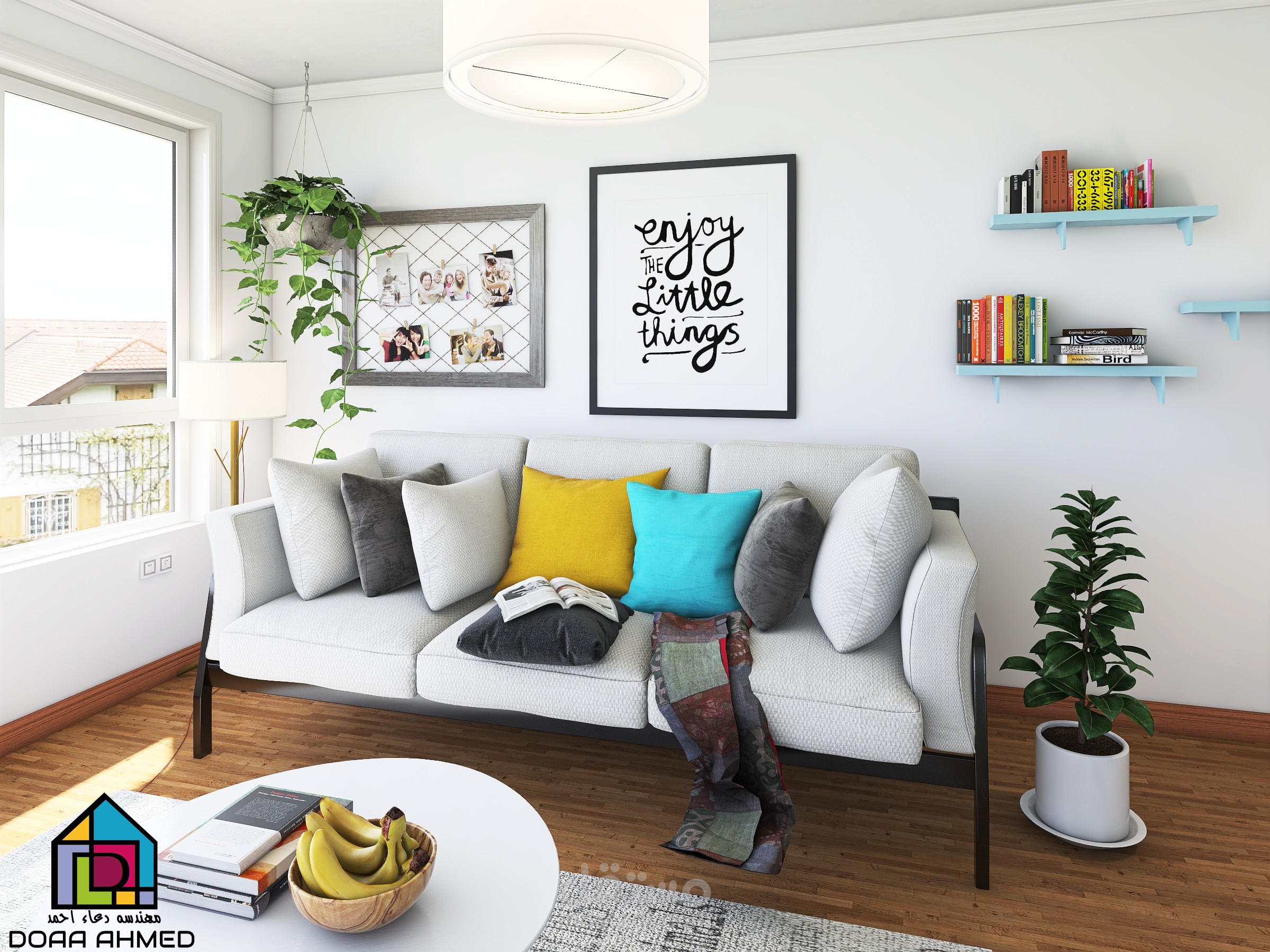 تصميم داخلي scandinavian style