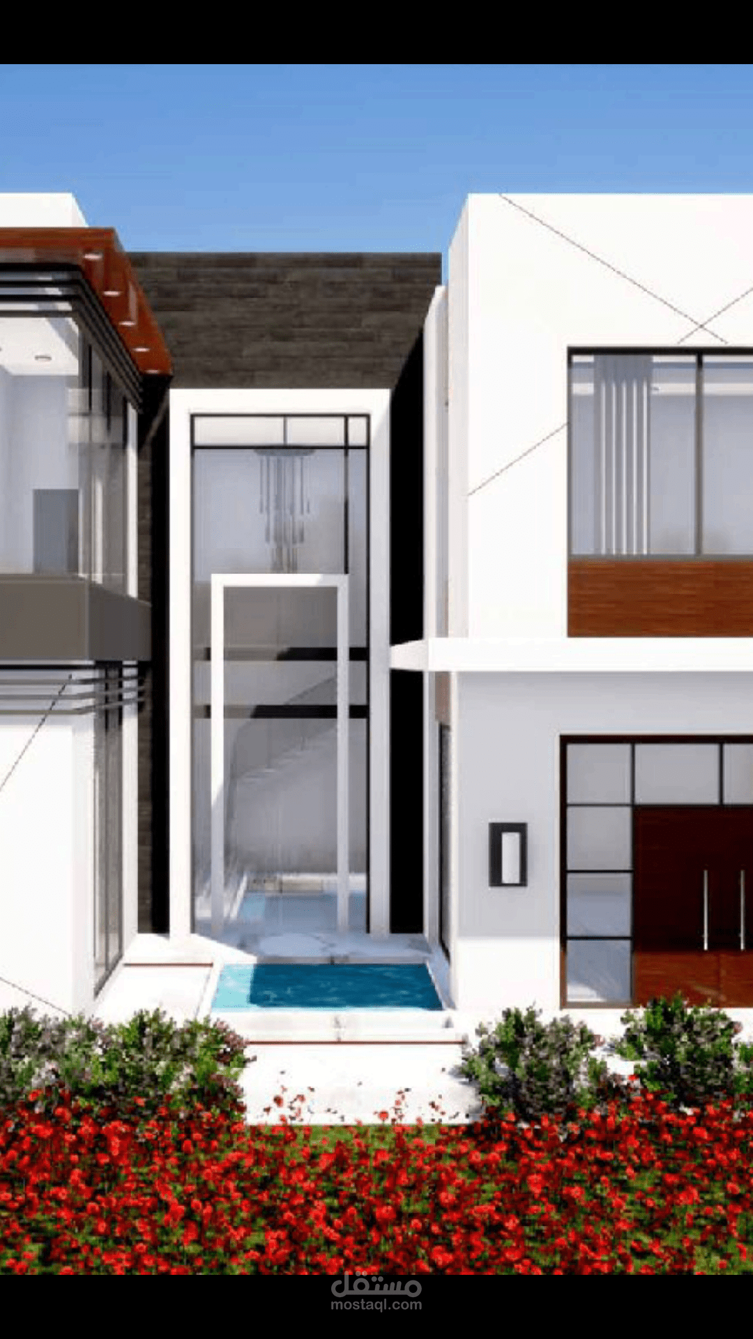 اظهار. معمارى لفيلا بالسعوديه