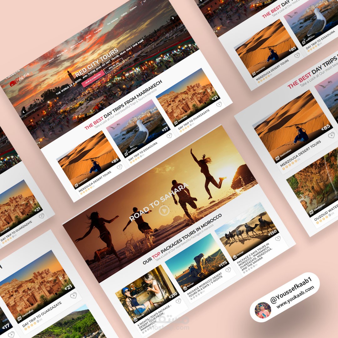 موقع شركة سياحية