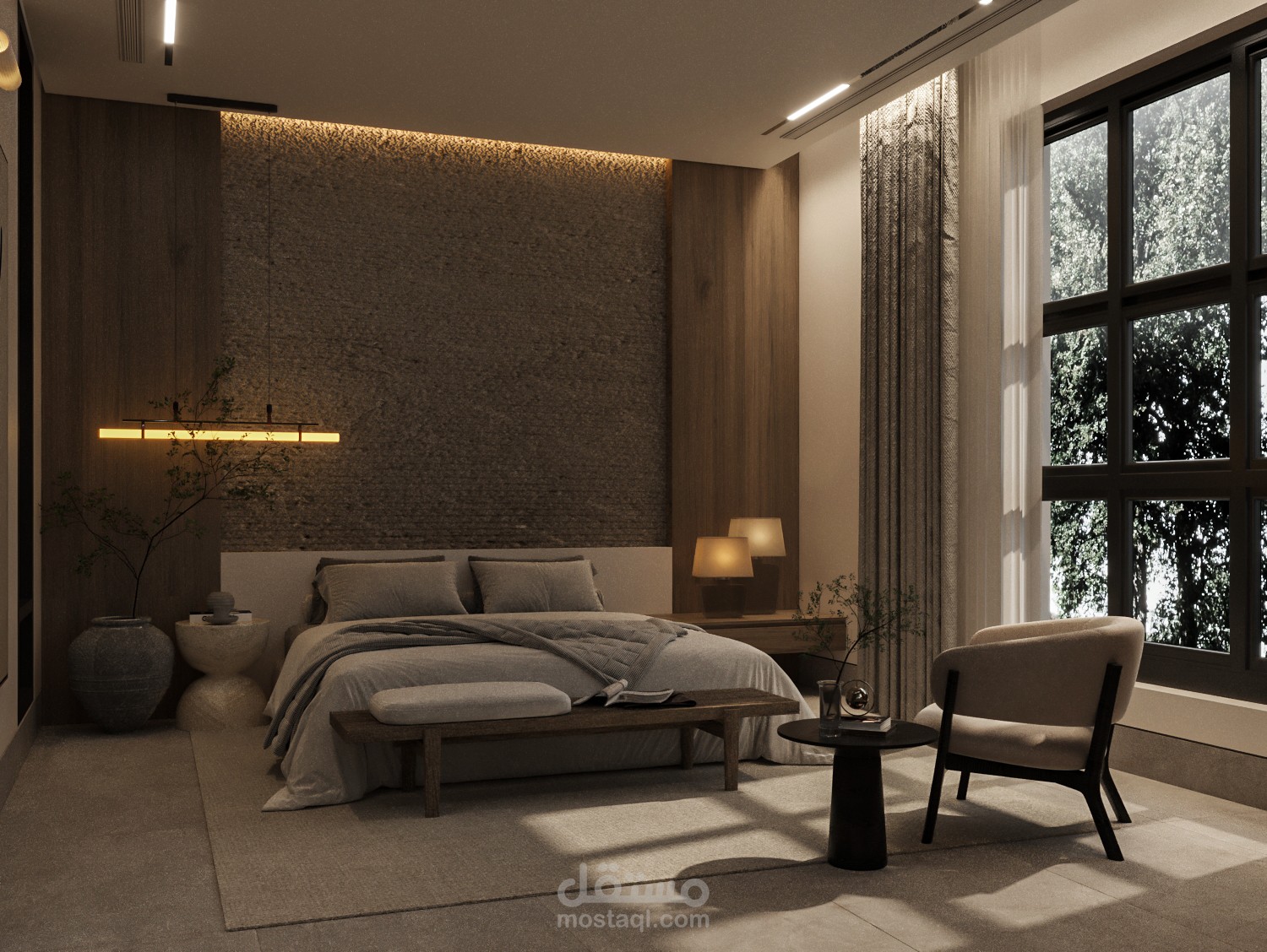 MASTER BED ROOM
