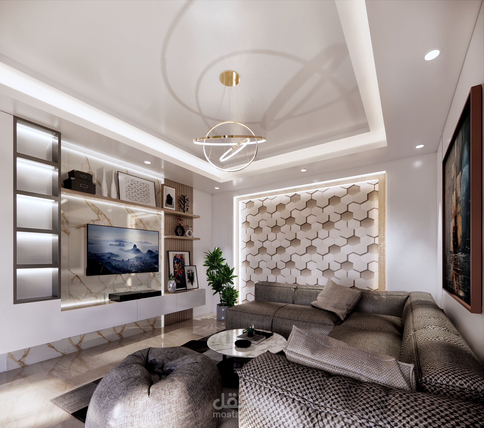 تصميم ديكور داخلي مودرن