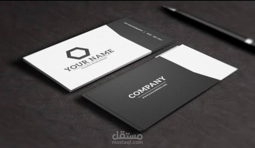تصميم بطاقات عمل