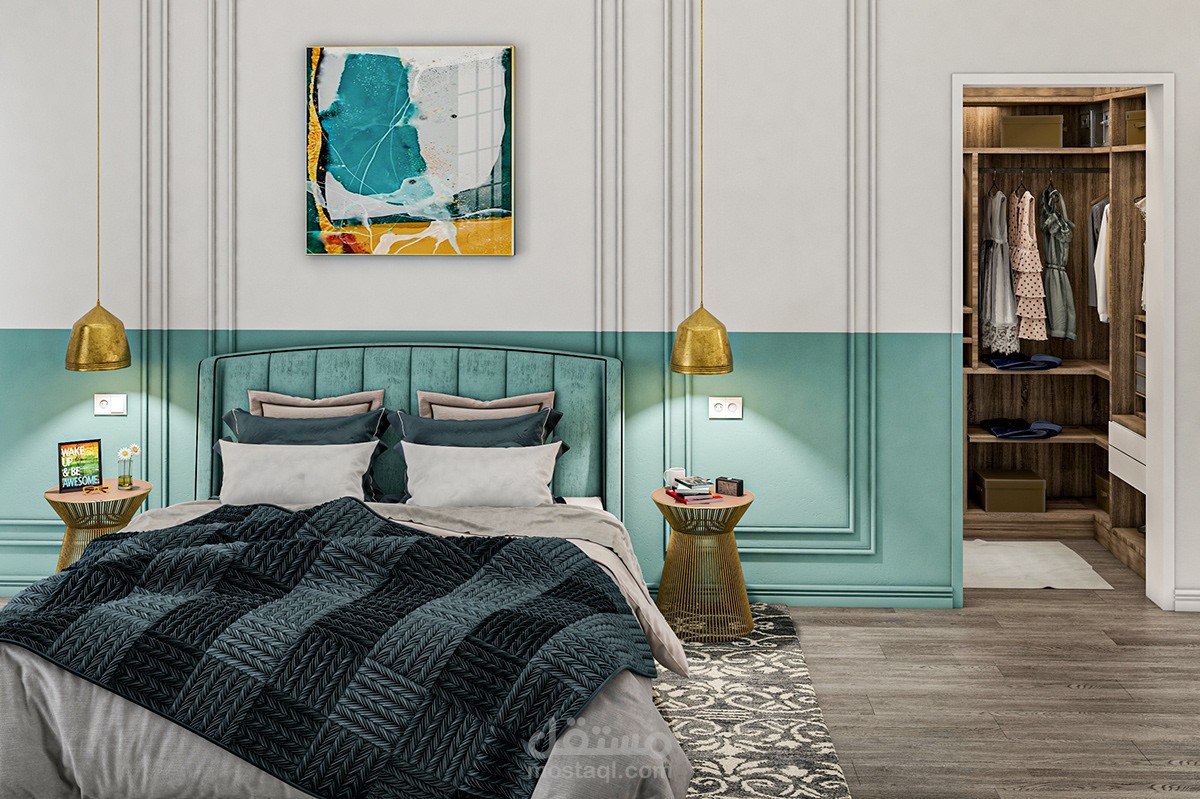 Modern bedroom