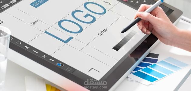 تصميم شعار لصفحة حلويات