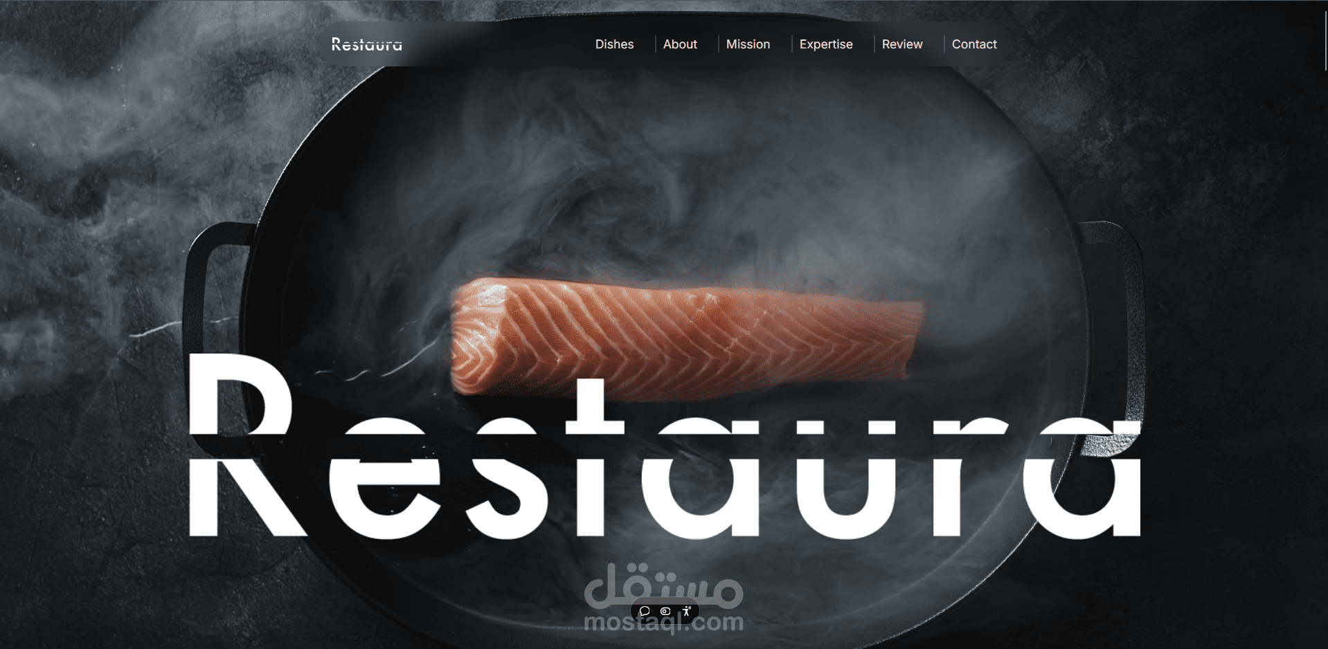 موقع مطعم Restaura