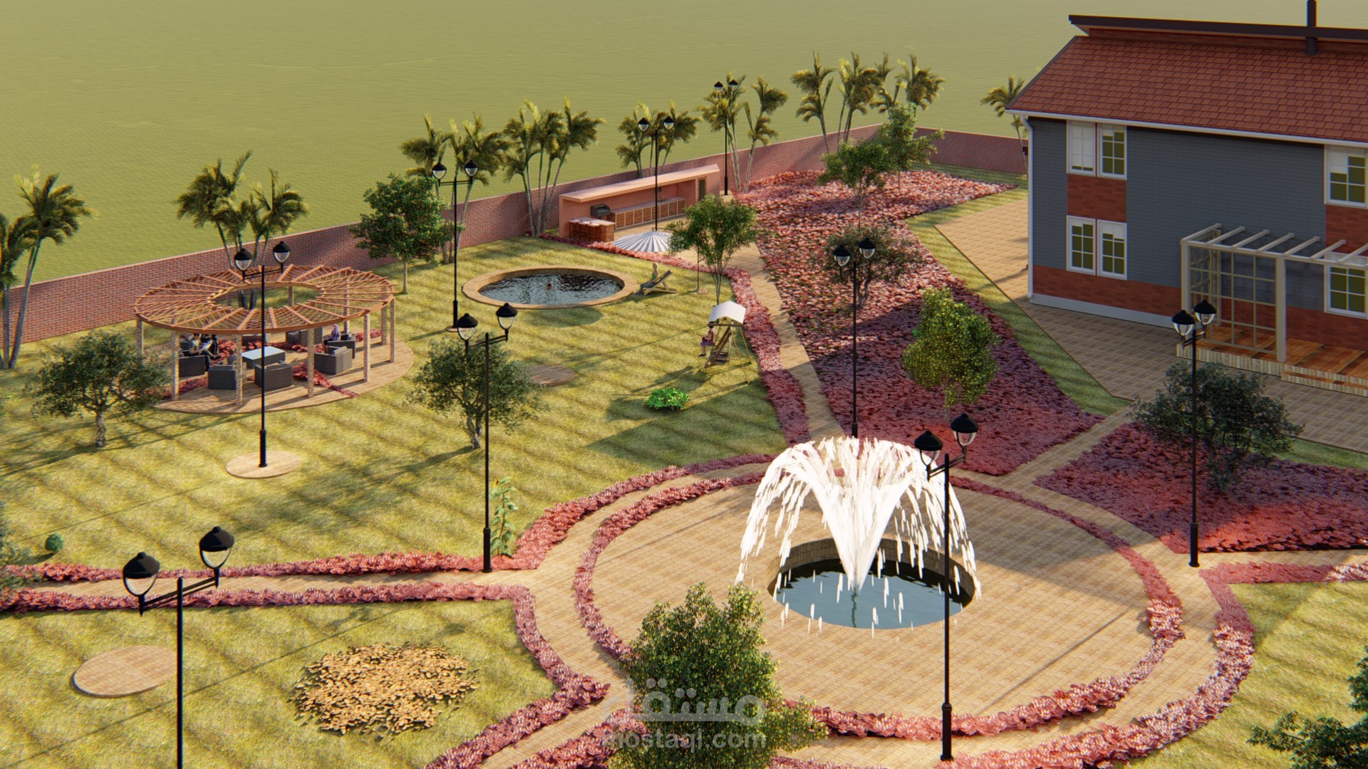 تصميم ارض زراعية