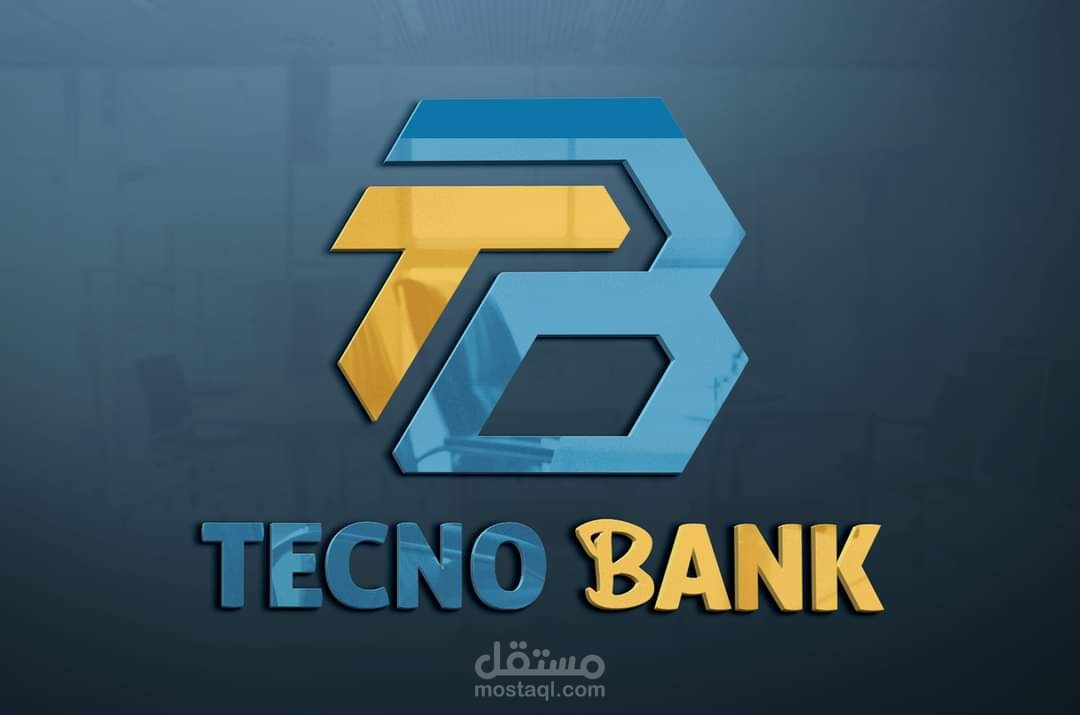 تصميم شعار بنك