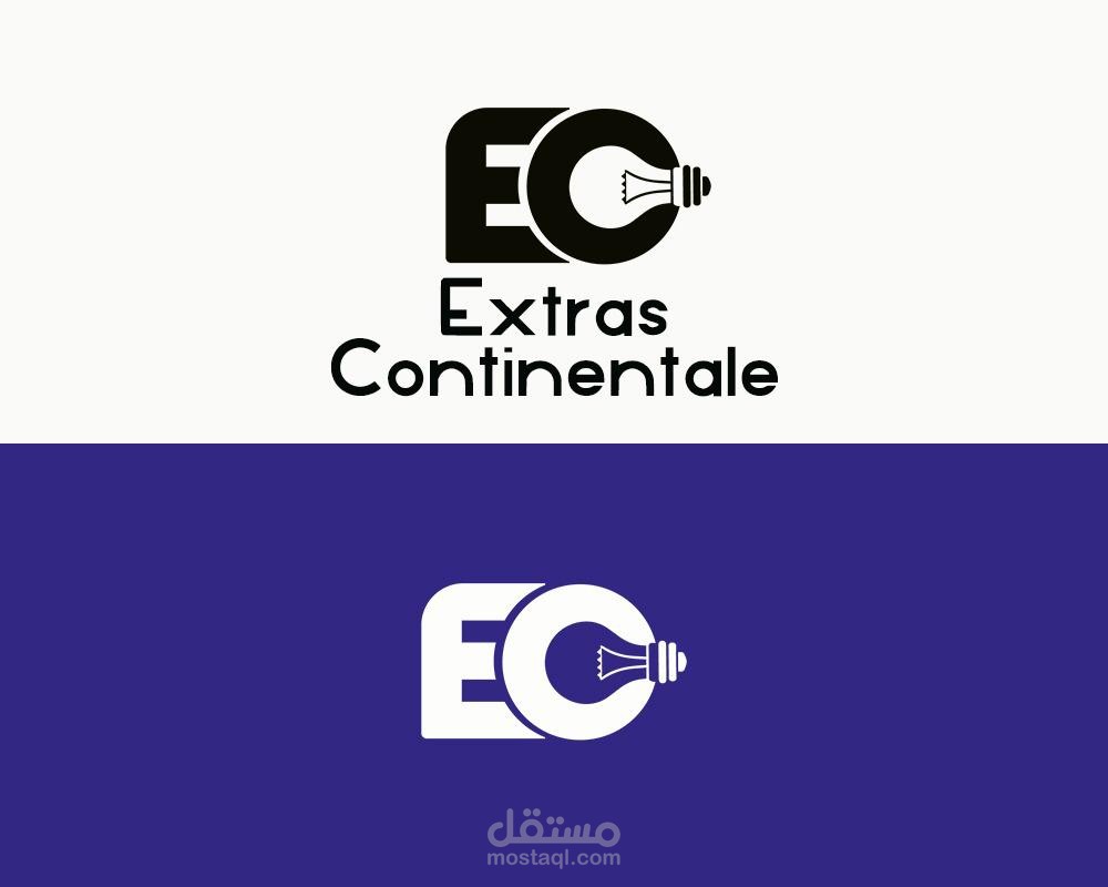 شعار لشركة الكهرباء Extra continental