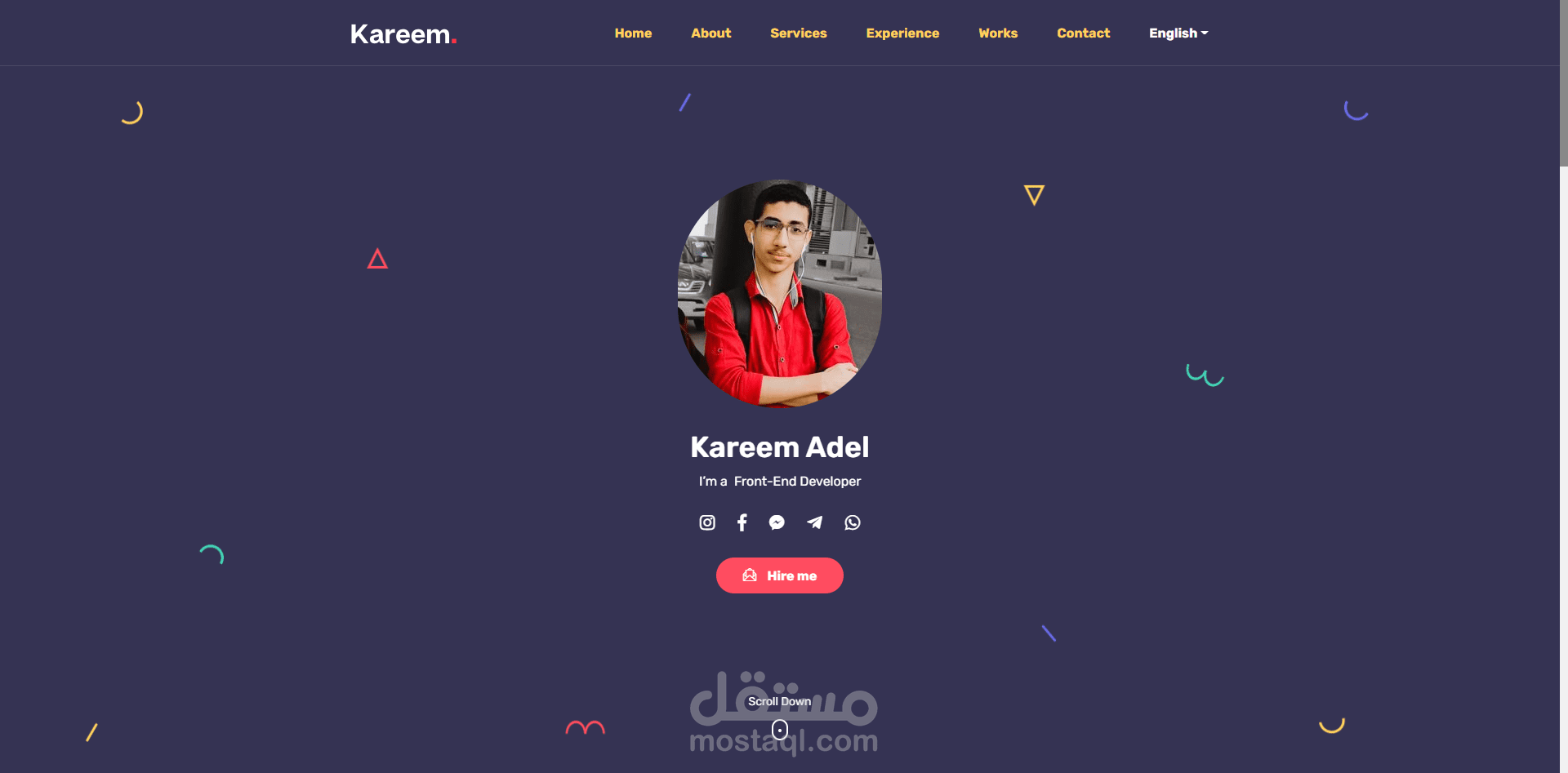 موقعي الشخصي (نسخة قديمة)