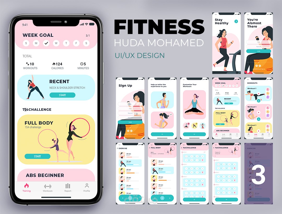 تصميم تطبيقات " UI/UX design "