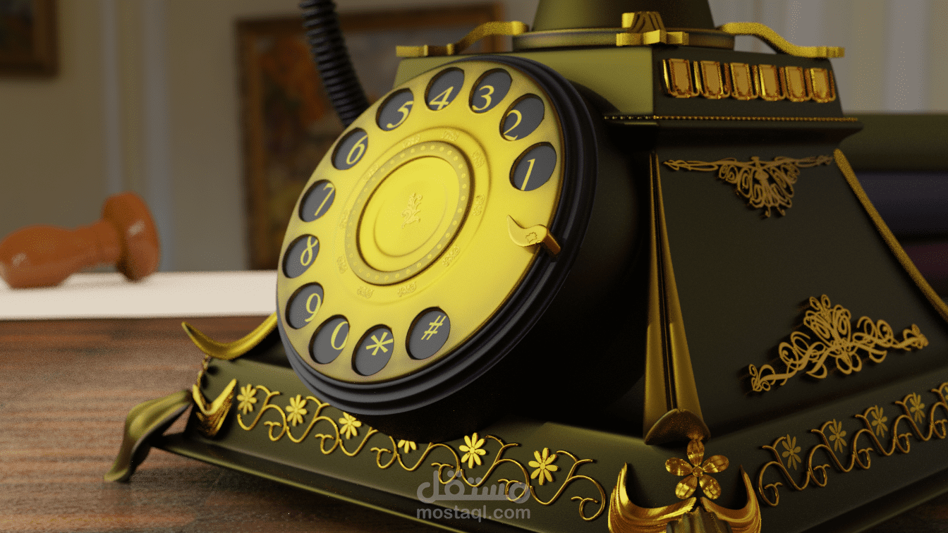 تصميم هاتف ثلاثي الأبعاد