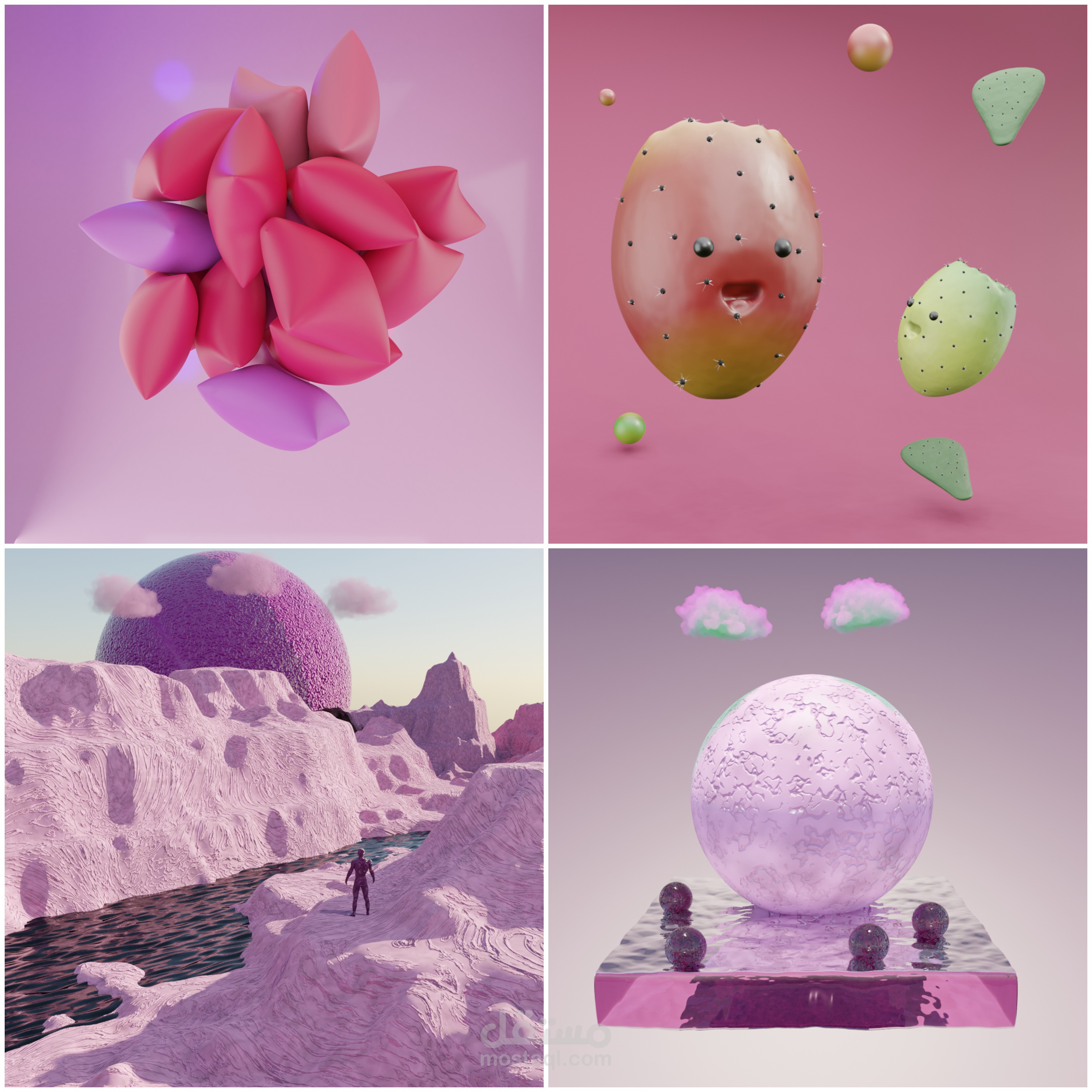 تصاميم ثلاثية أبعاد عامة