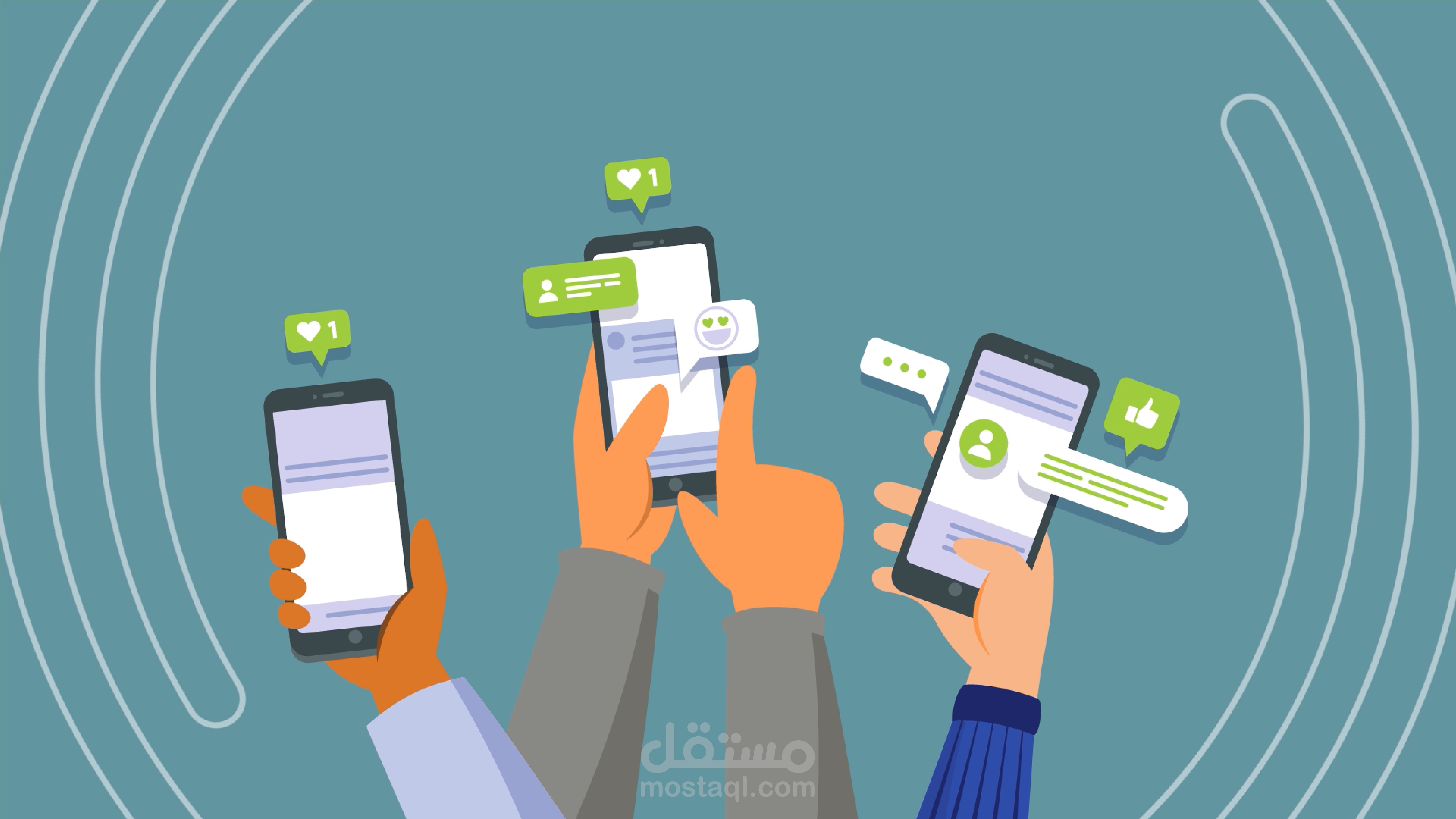 موشن جرافيك لهوية تجارية ( اعلاميه)