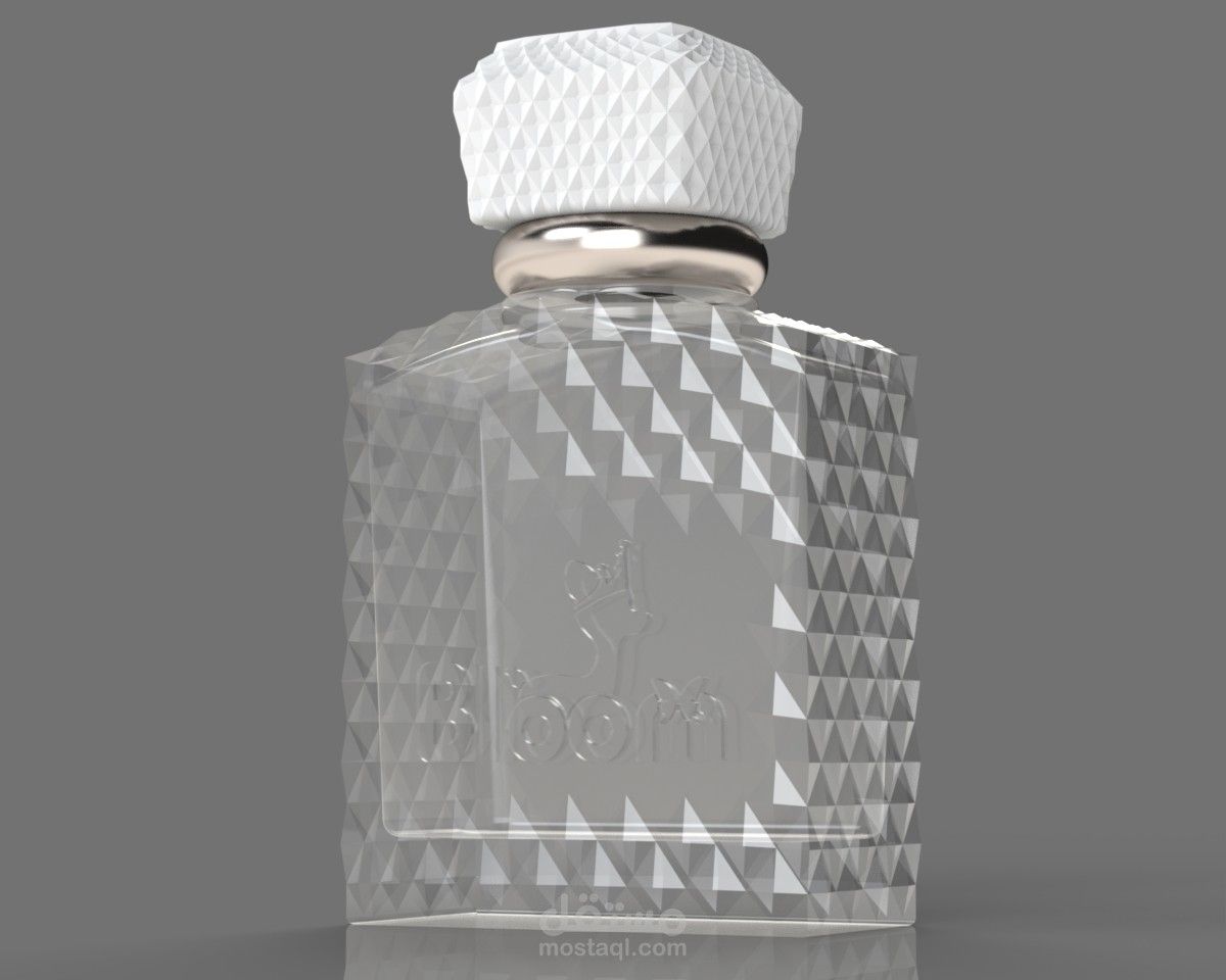 تصميم زجاجة عطر بطريقة مبتكرة