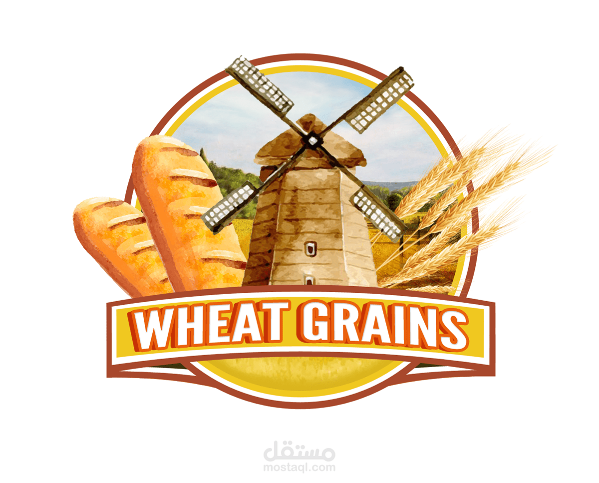 Wheat grains bakery
