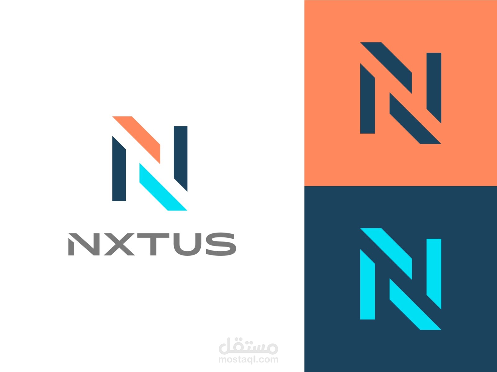 تصميم شعار لشركة Nxtus.
