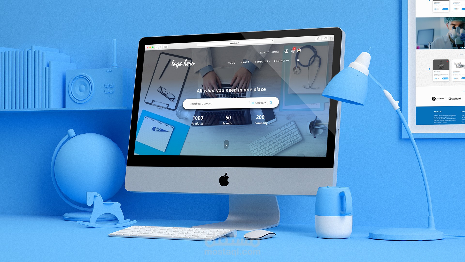 E-commerce Medical Equipment UX/UI
