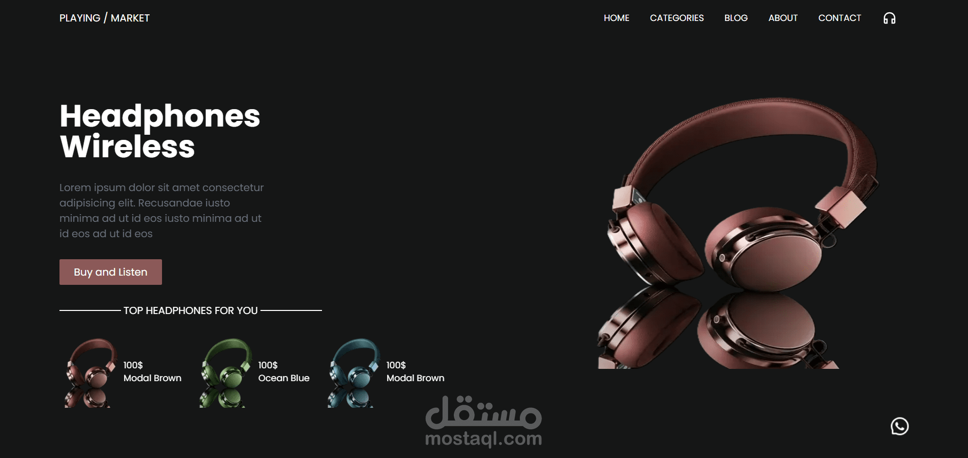 headphone website