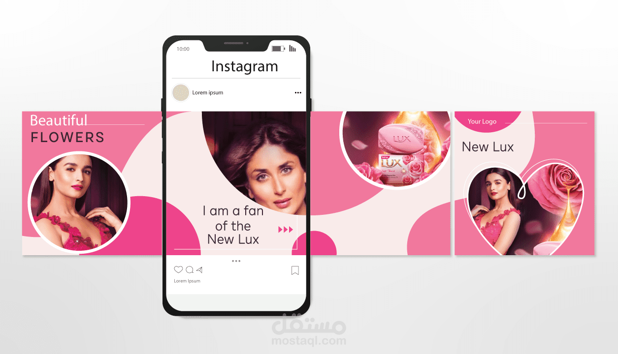 سأقوم بتصميم منشور كاروسيل للانستجرام - Instagram Carousel