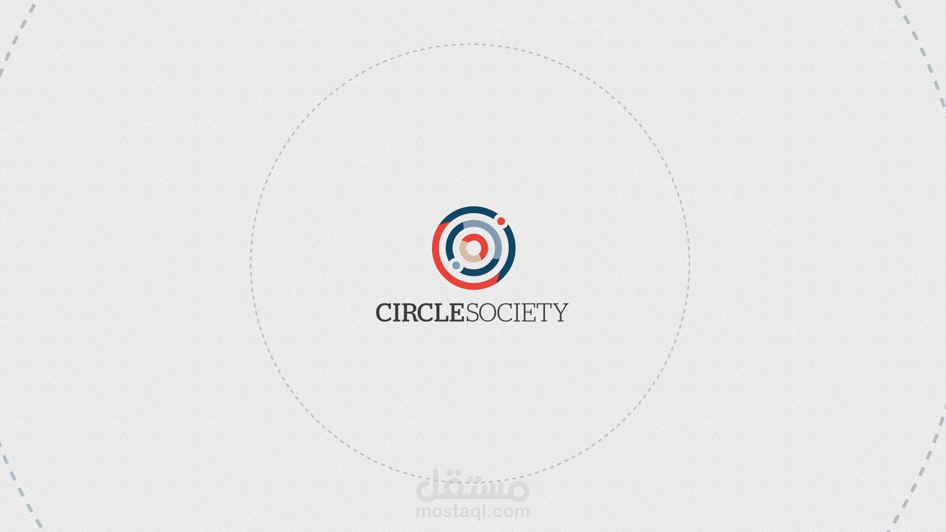 تحريك لوجو Circle society