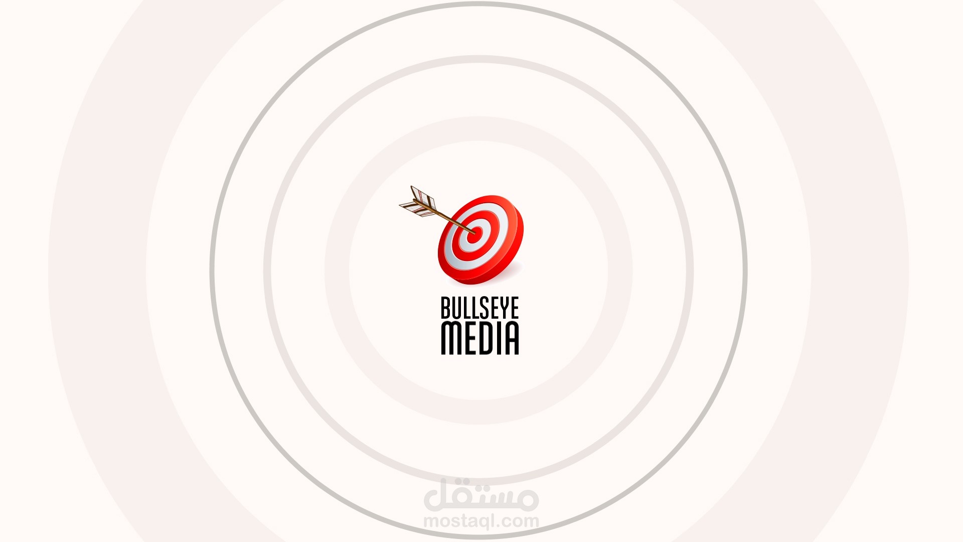 تحريك لوجو Bullseye media