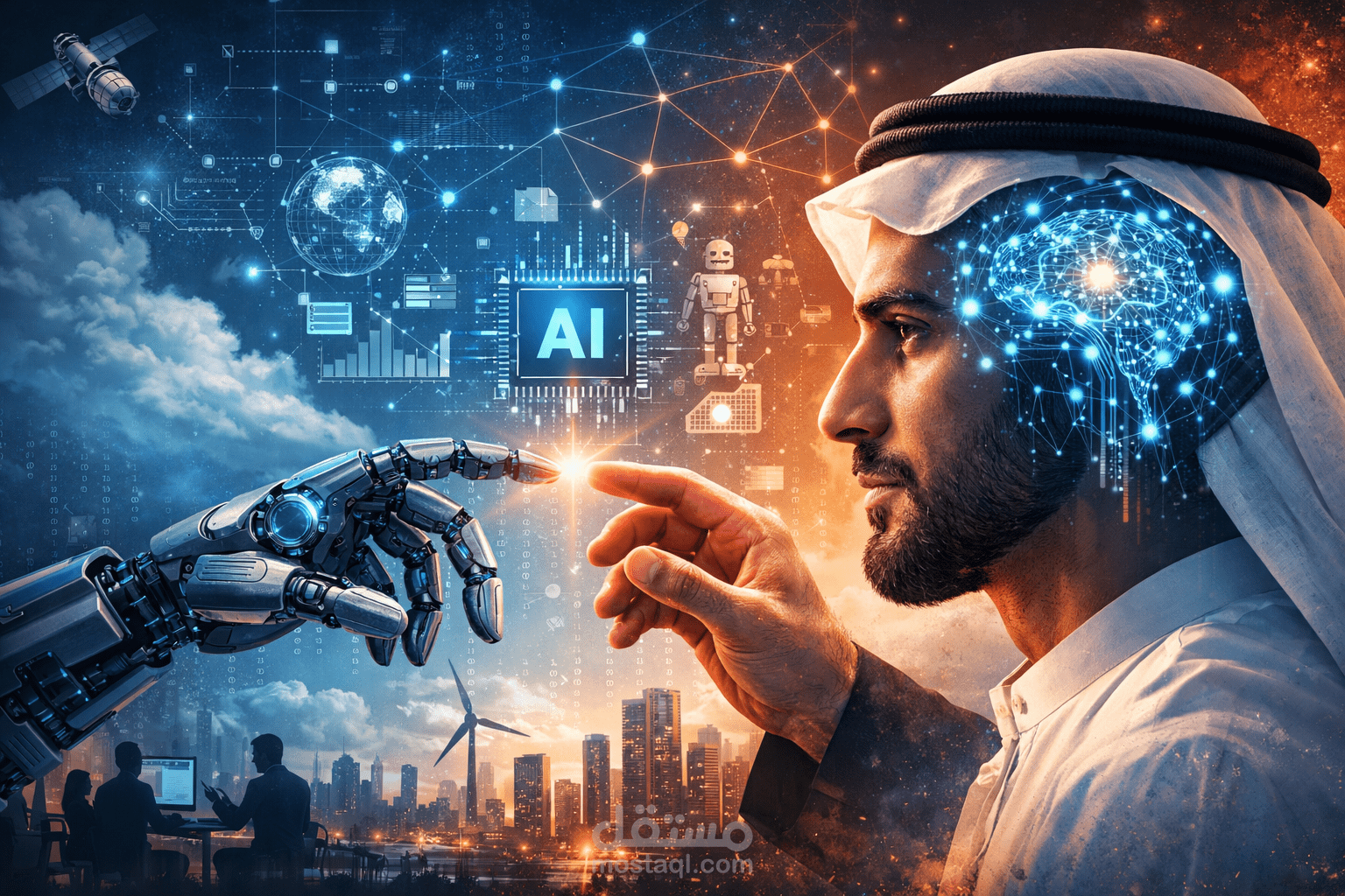 تطوّر العقل العربي في عصر الذكاء الاصطناعي: من الاستهلاك إلى صناعة المنفعة