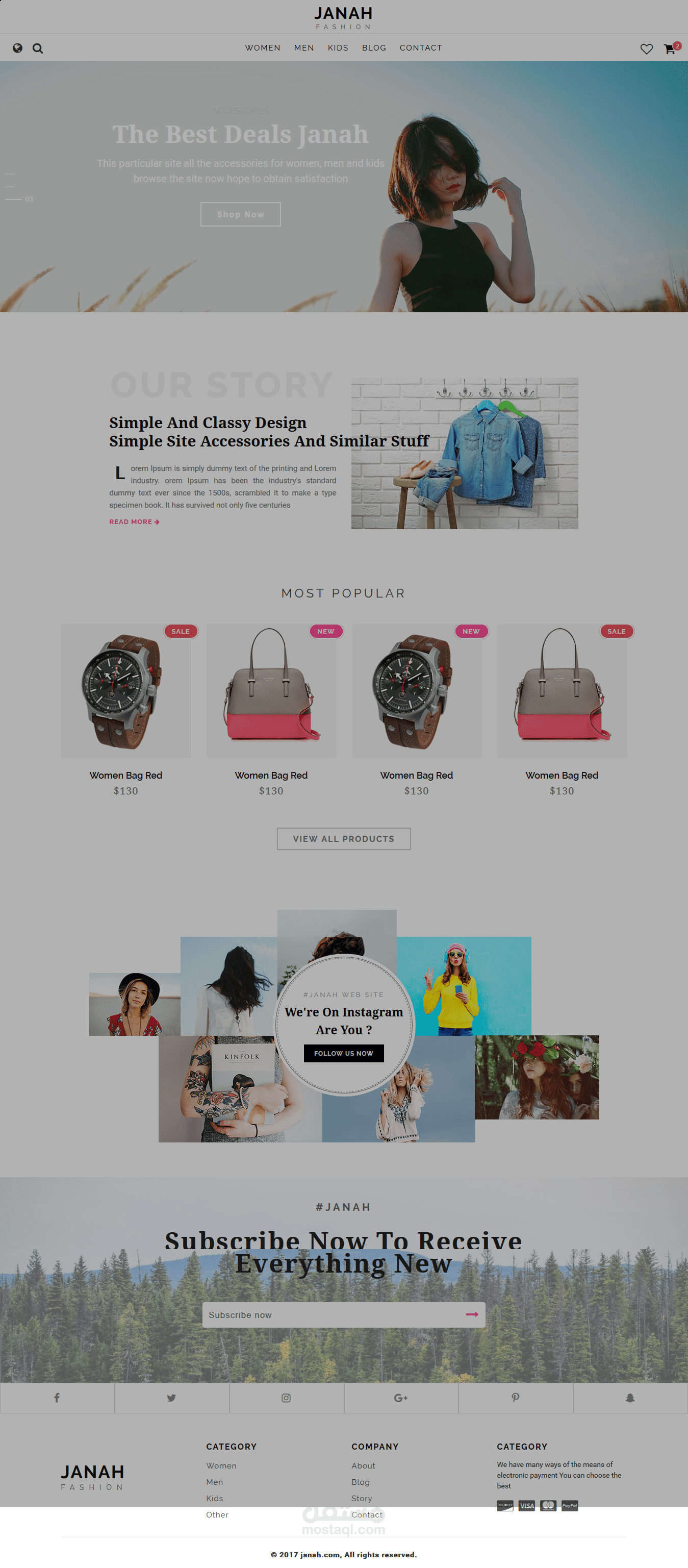 Web Site Accessories Shop