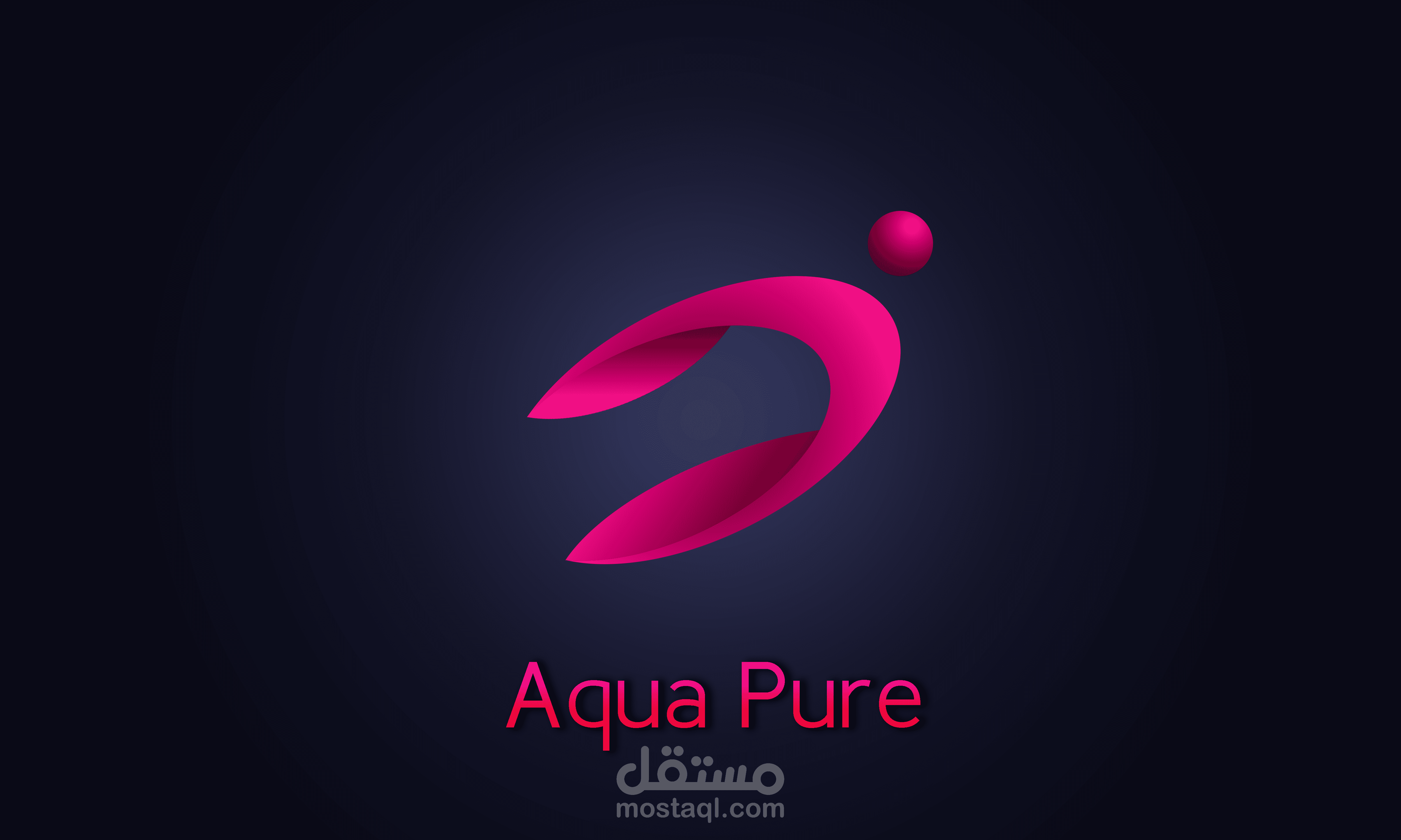 Aqua Pure Logo Design