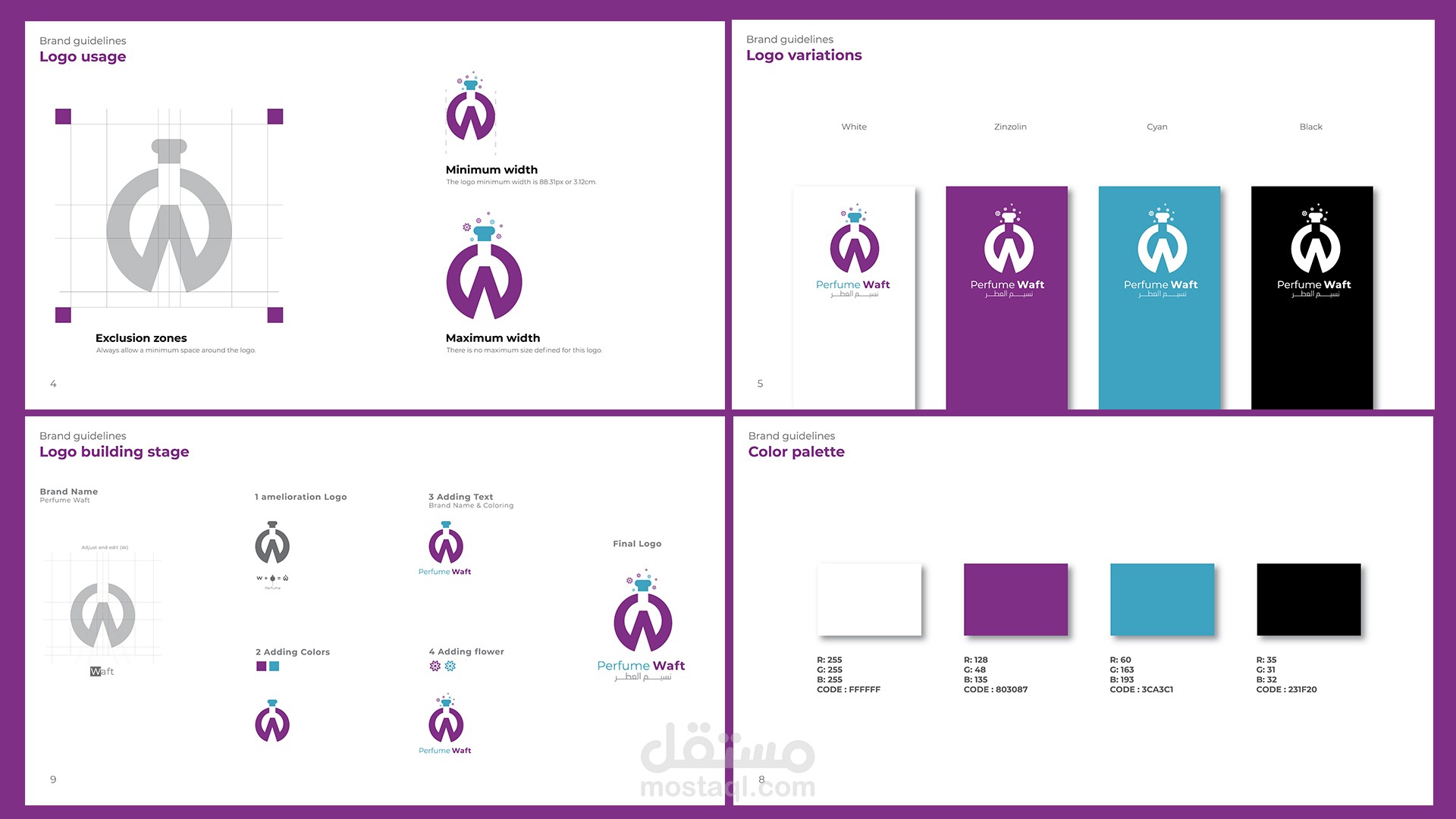 احد اعمالي في الهوية التجارية
