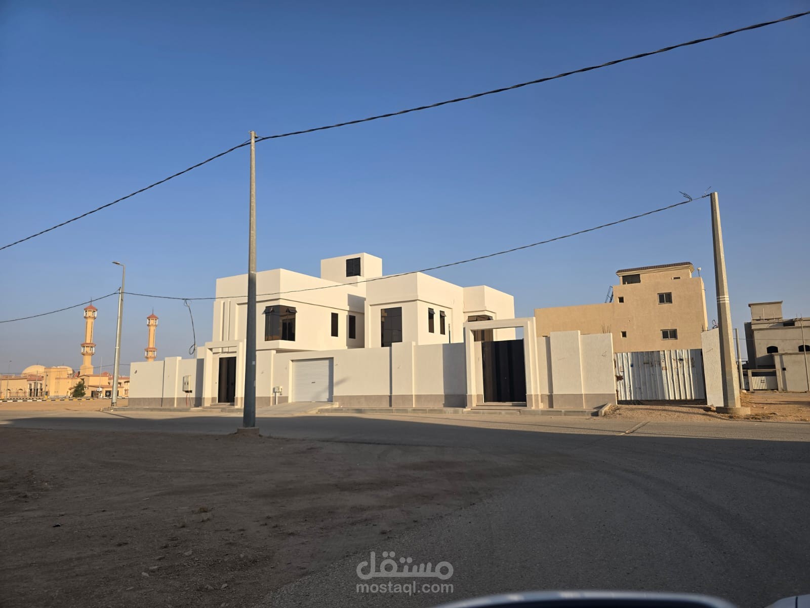 فيلا في السعودية بعد التنفيذ