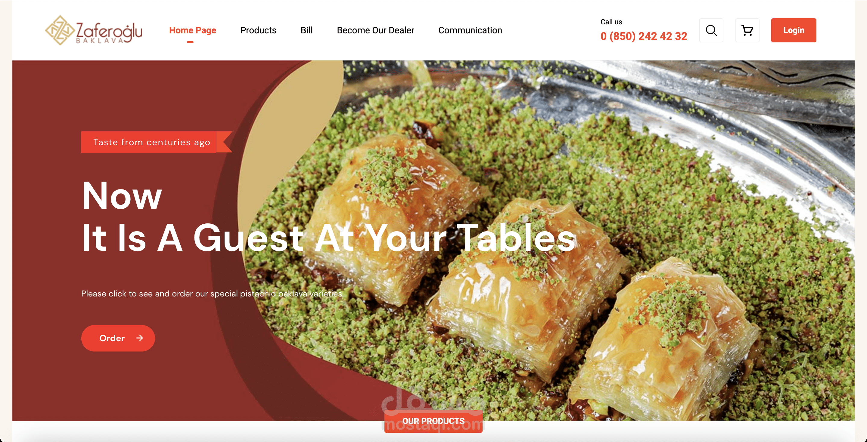 ظفر اوغلو - شركة صناعة حلويات تركية - متجر بيع الكتروني