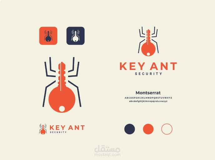 key ant security LOGO DESIGN