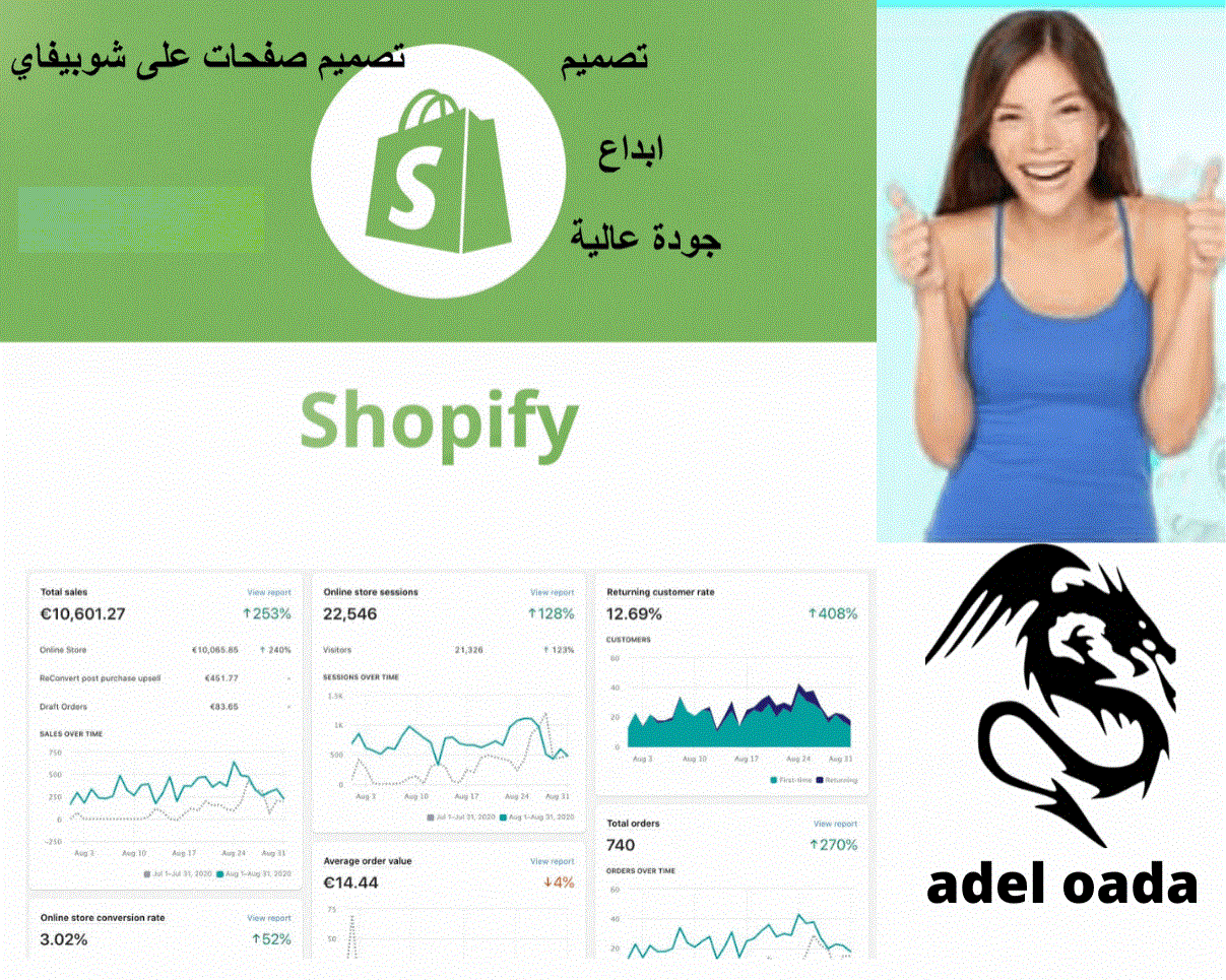 انشاء متجر الكتروني على شوبيفاي ( shopify )