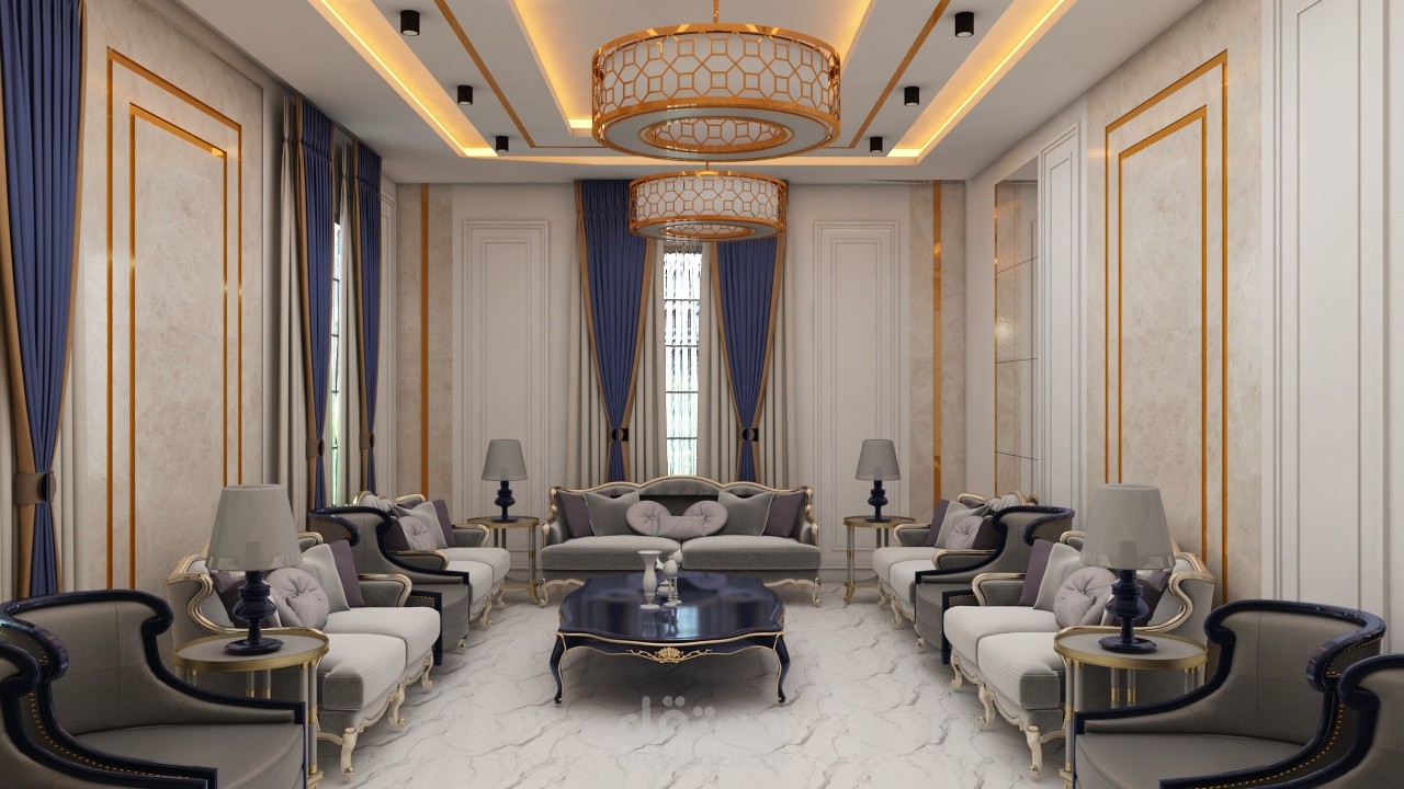 تصميم غرفة ضيوف