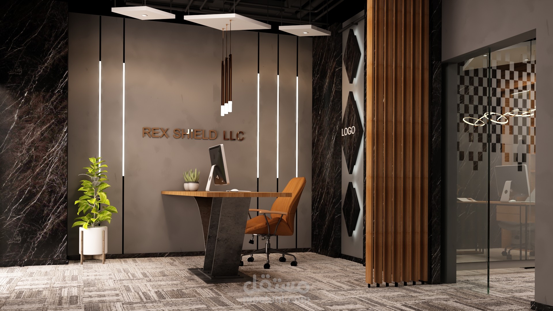 تصميم منطقة استقبال